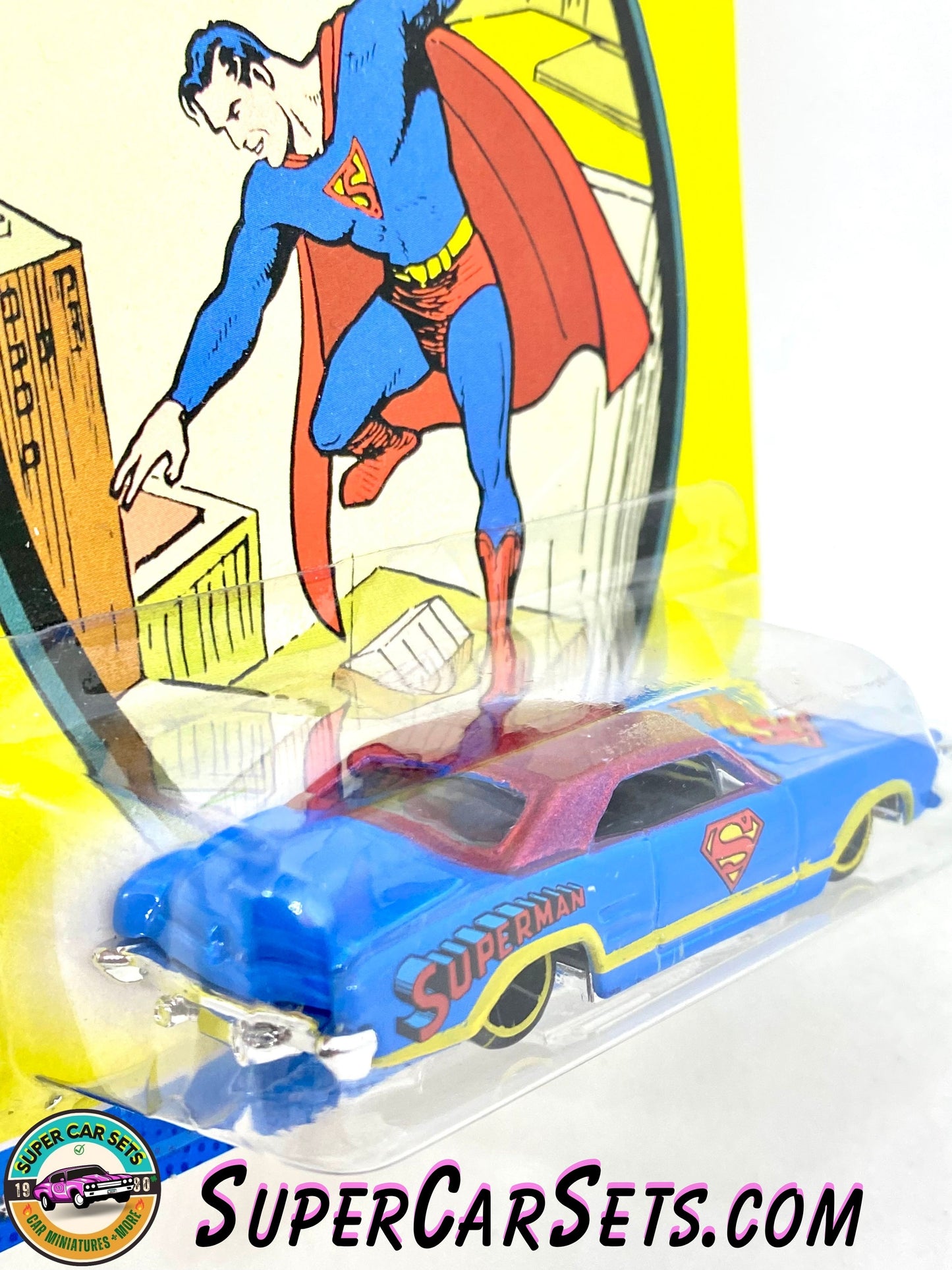 Hot Wheels - Superman series (1/6) - ’64 Buick Riviera (Superman) (card aged)