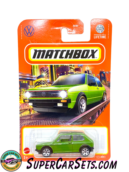 1976 Volkswagen Golf MK1 (green colour) - Matchbox