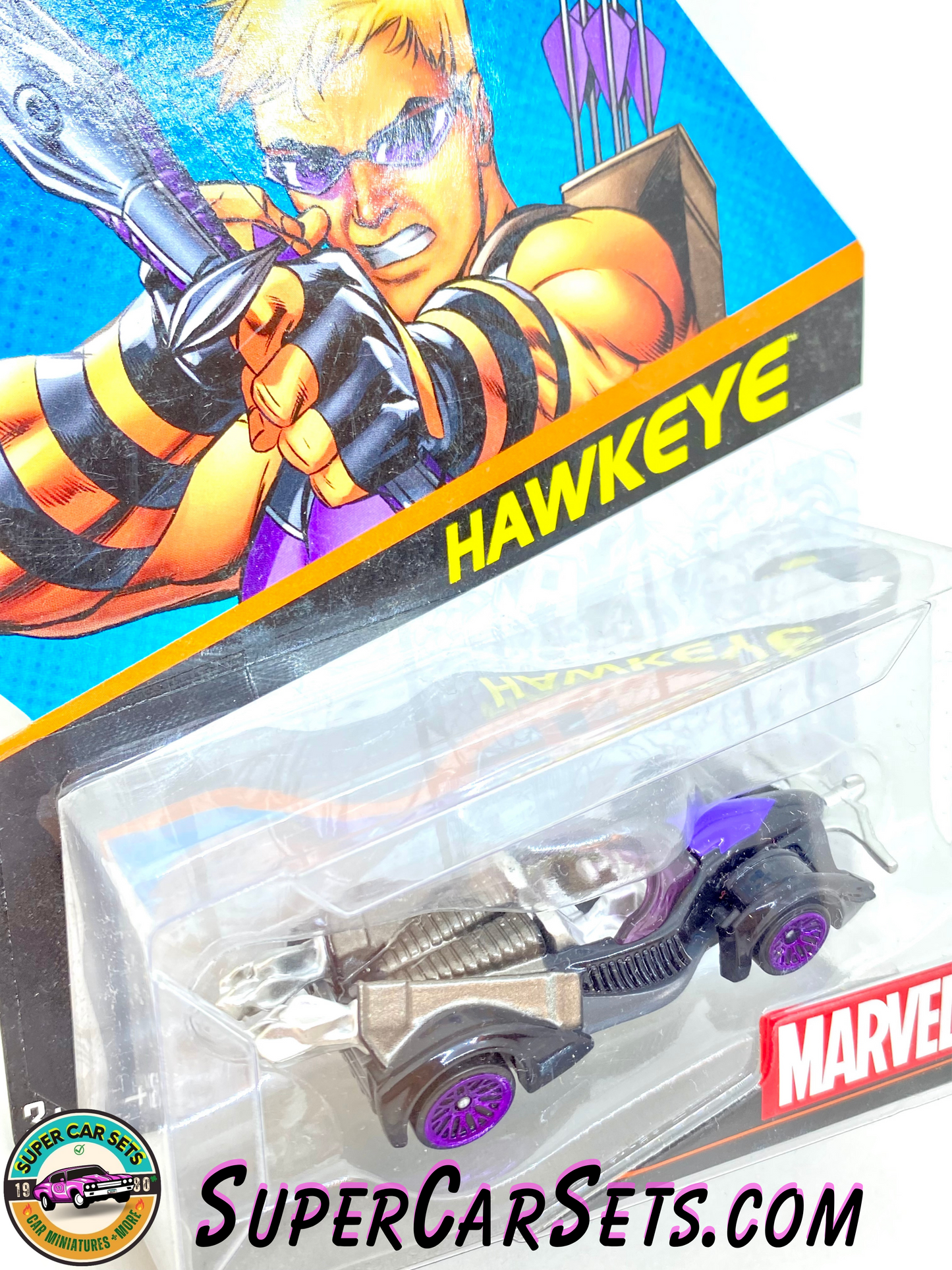 Marvel (#9) Hawkeye - Hot Wheels