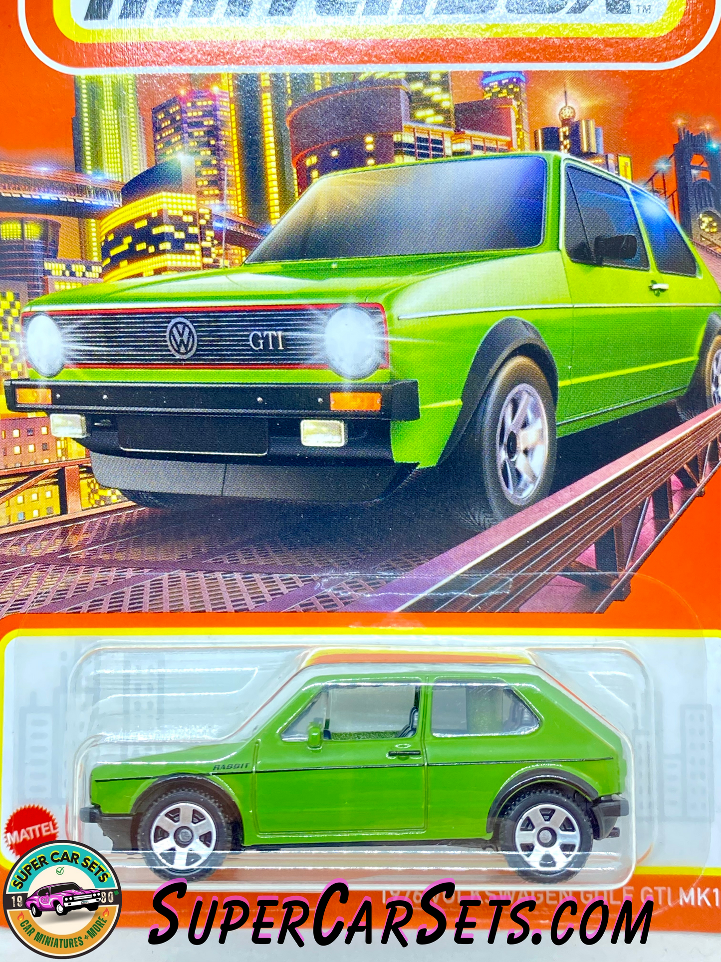 1976 Volkswagen Golf MK1 (green colour) - Matchbox