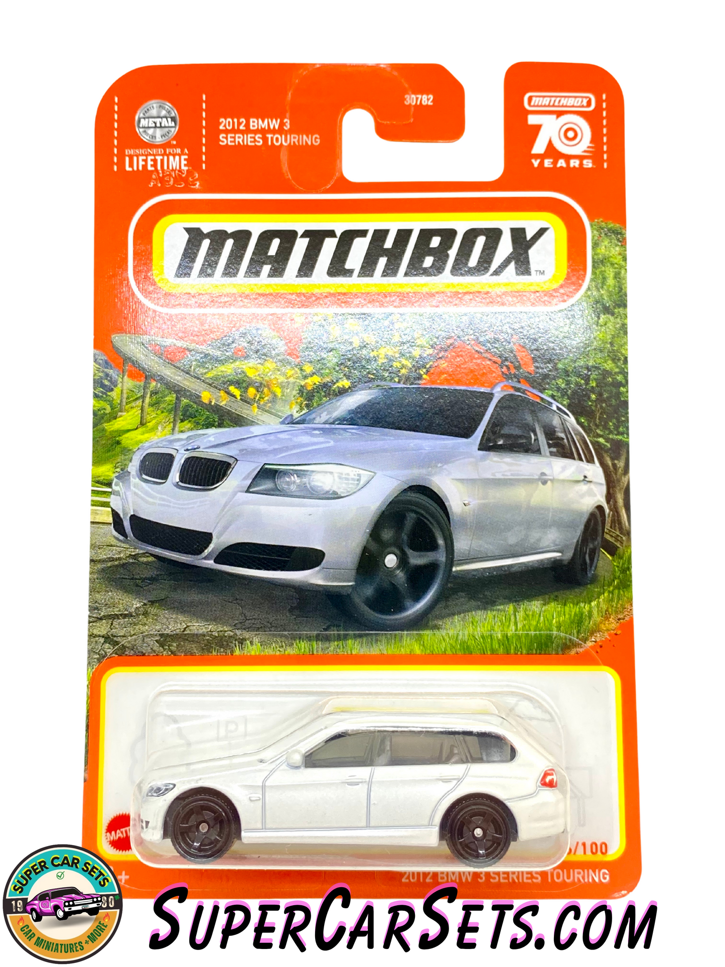 2012 BMW 3 Series Touring (white colour) (6/100) - Matchbox