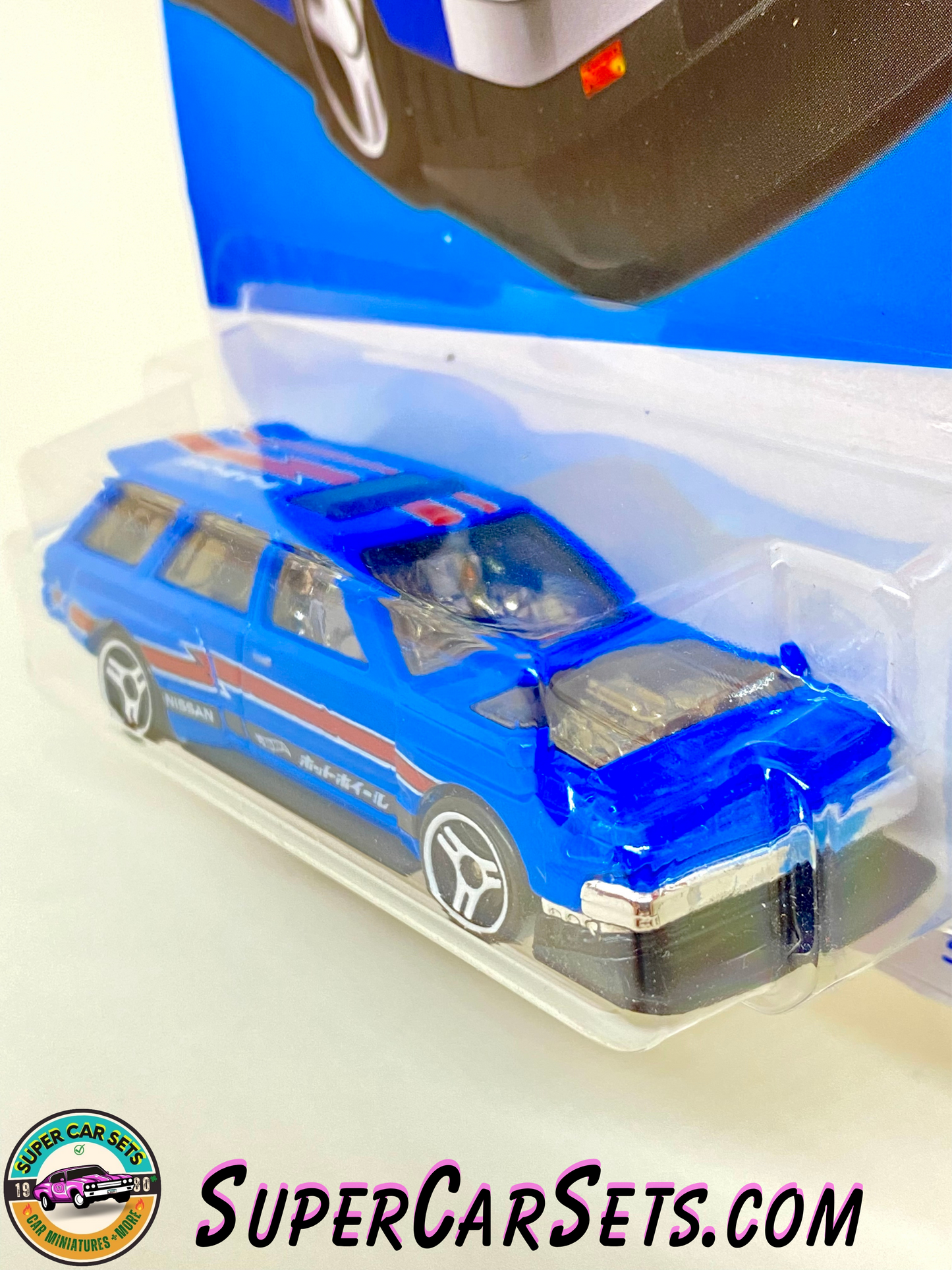 Nissan Maxima Drift Car (blue colour) - Hot Wheels HW J-Imports - 2023 (4/10) (47/250)