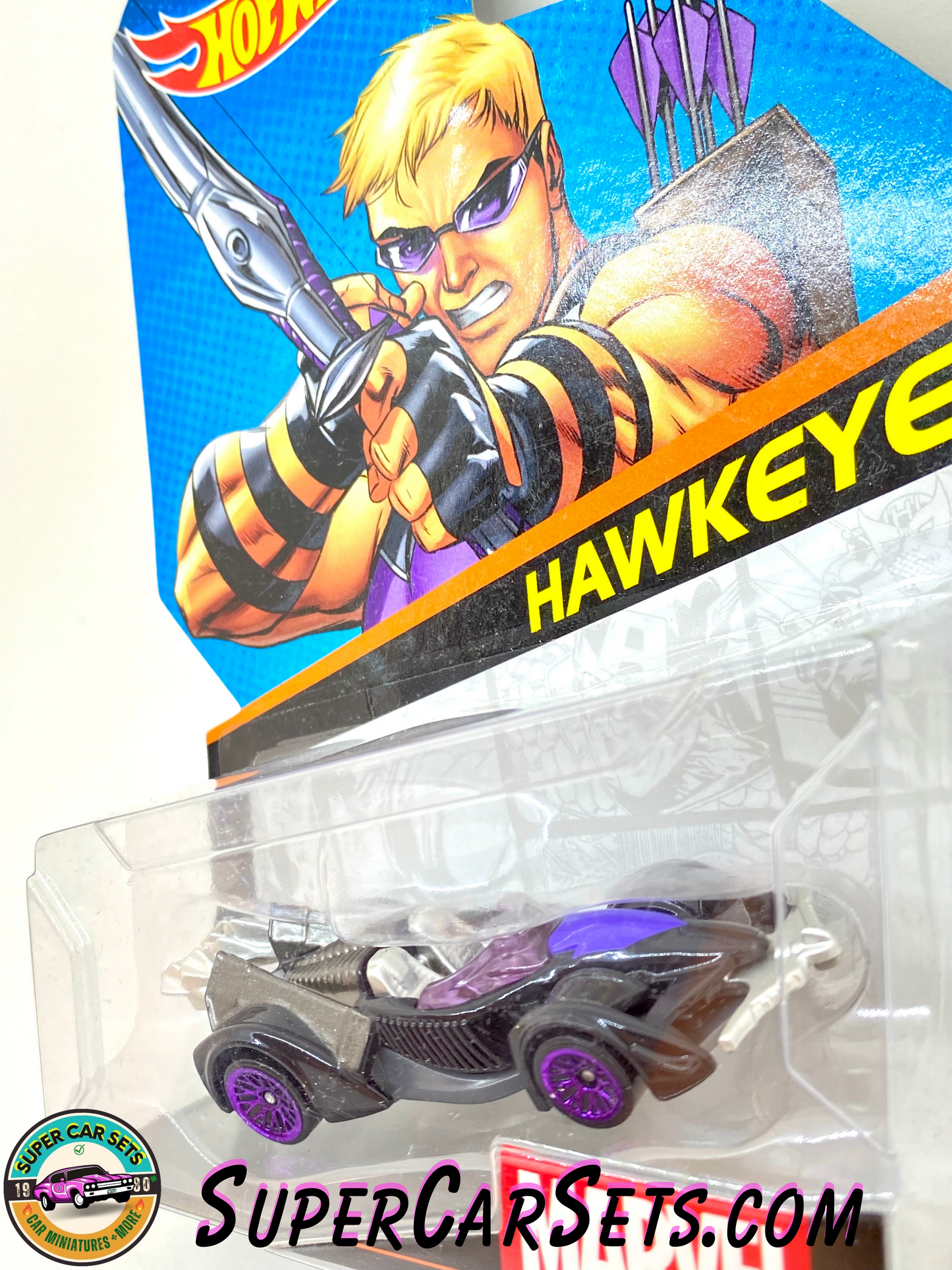 Marvel (#9) Hawkeye - Hot Wheels