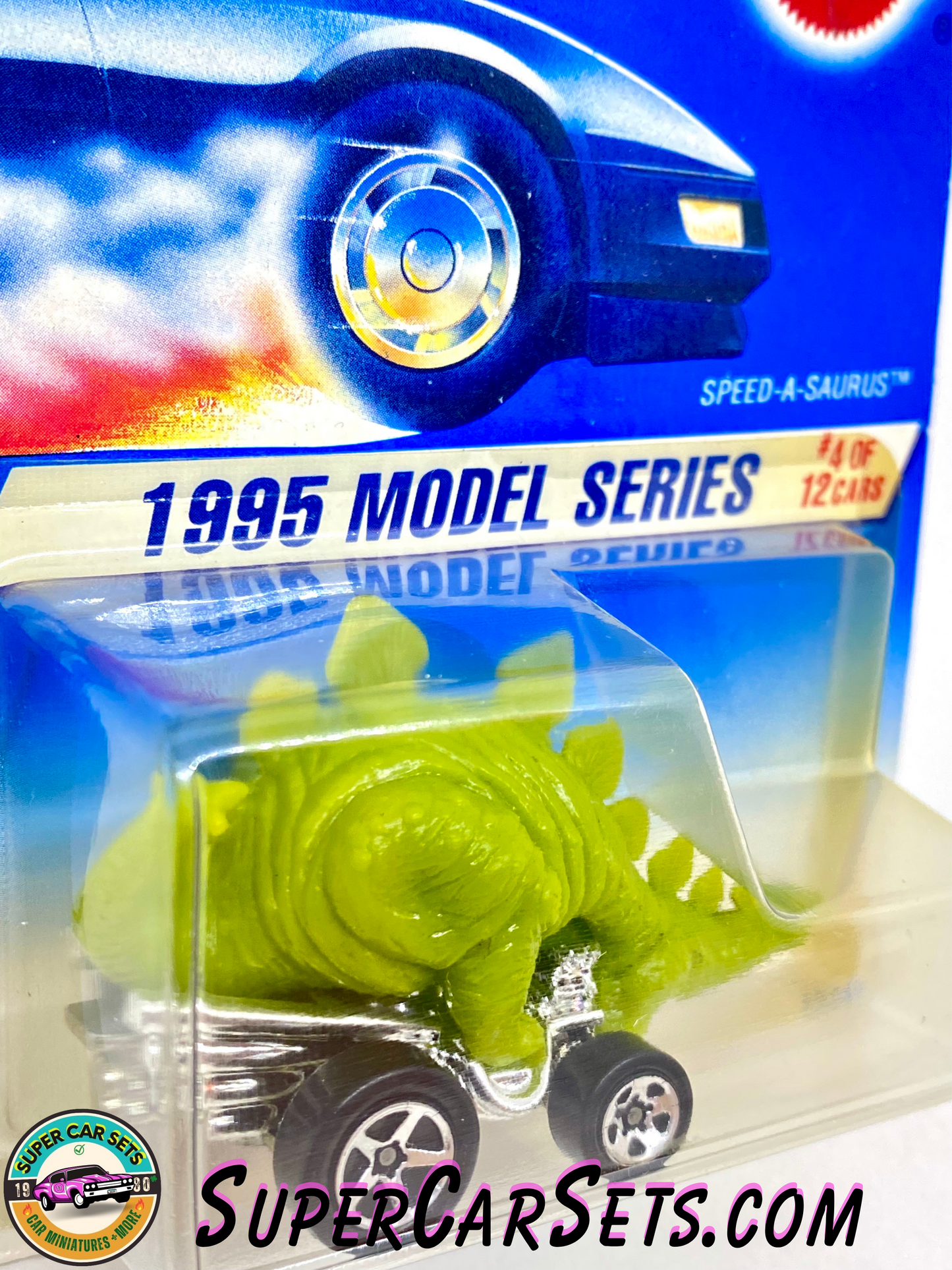 Hot Wheels (VINTAGE) (Year launched 1995) Speed-A-Saurus - 1995 Model Series (4/12) (#13341)