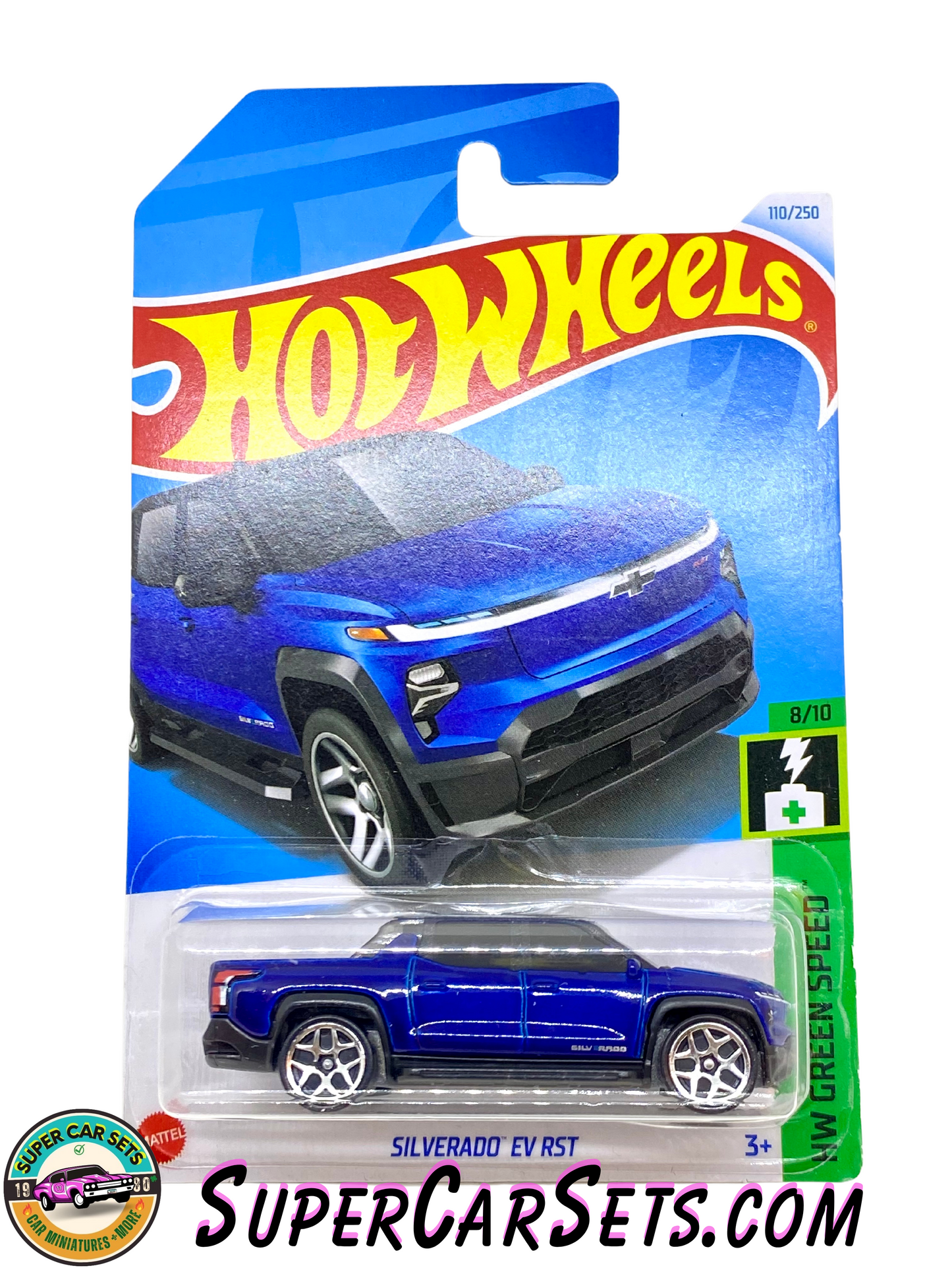 Silverado EV RST (blue colour) - Hot Wheels HW Green Speed 2024 (8/10) (110/250)