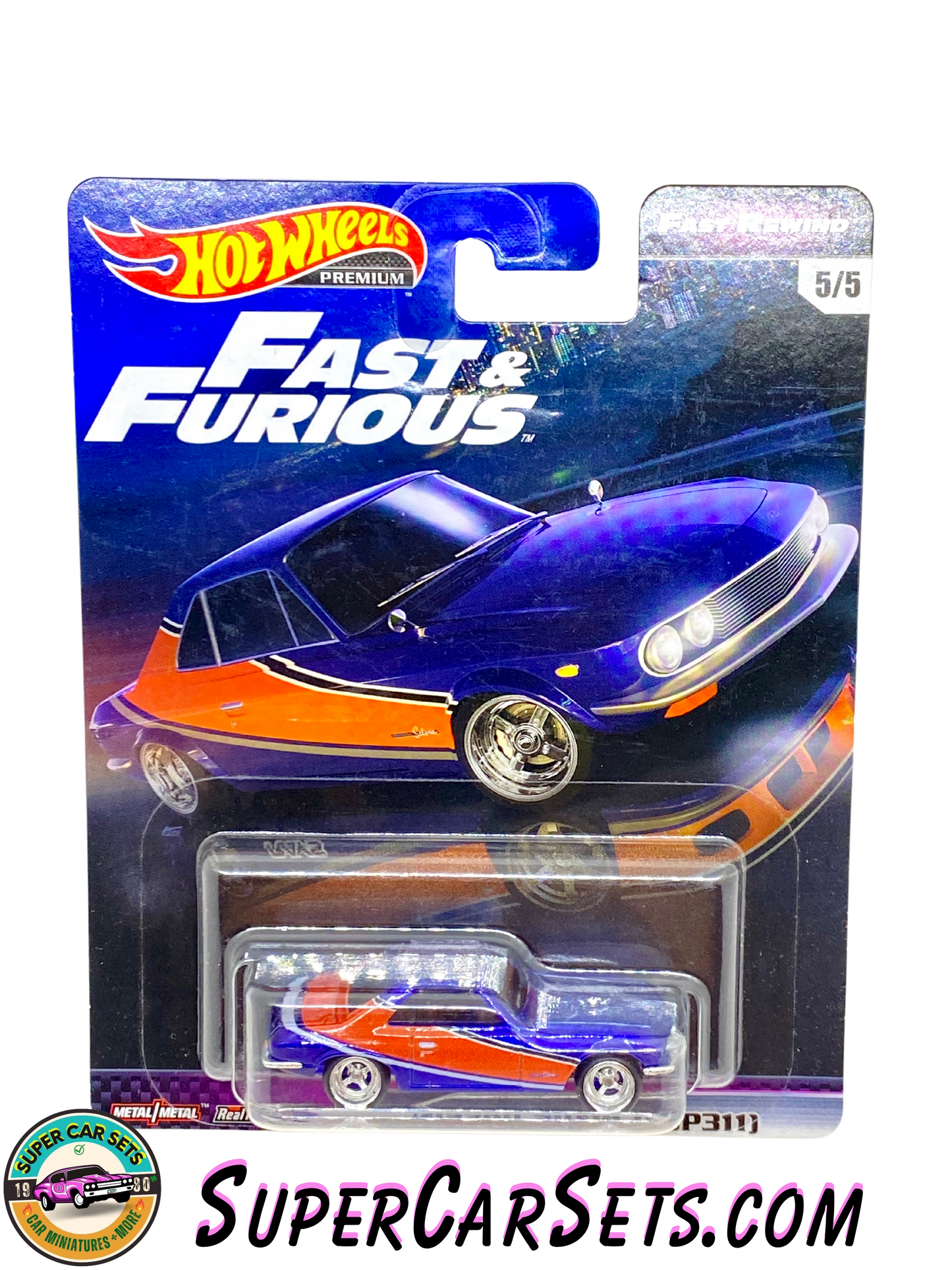 Nissan Silvia (CSP311) - Hot Wheels Premium 2019 - Fast and Furious - Fast Rewind (5/5)