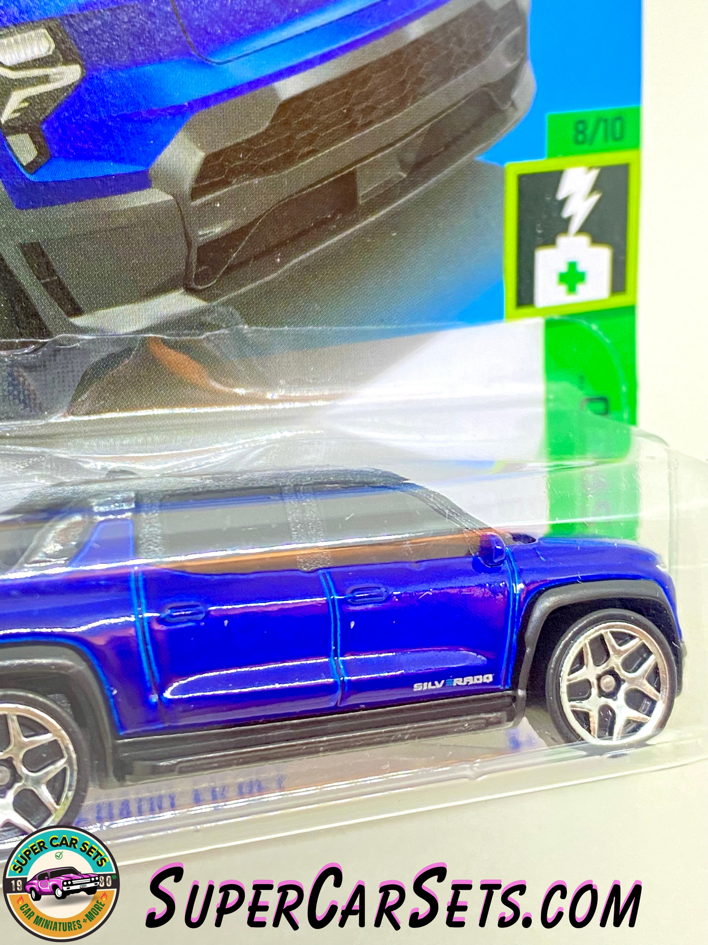 Silverado EV RST (blue colour) - Hot Wheels HW Green Speed 2024 (8/10) (110/250)