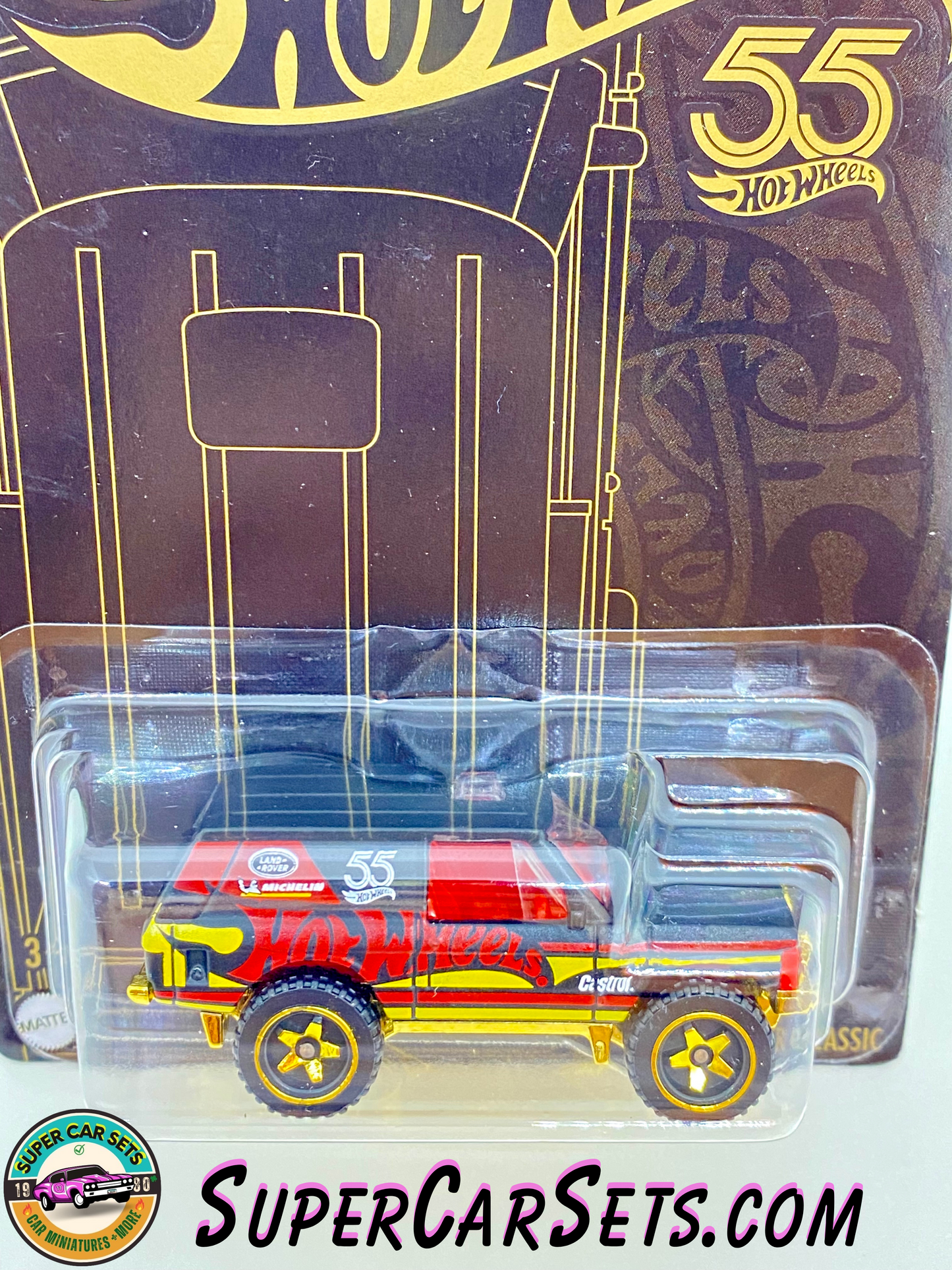 Hot Wheels 55th Anniversary - Golden Black Red - 4/6 - Range Rover Classic