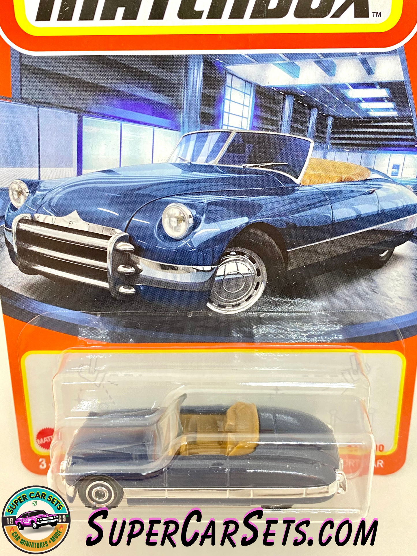 1949 Kurtis Sport Car (dark blue) (46/100) - Matchbox