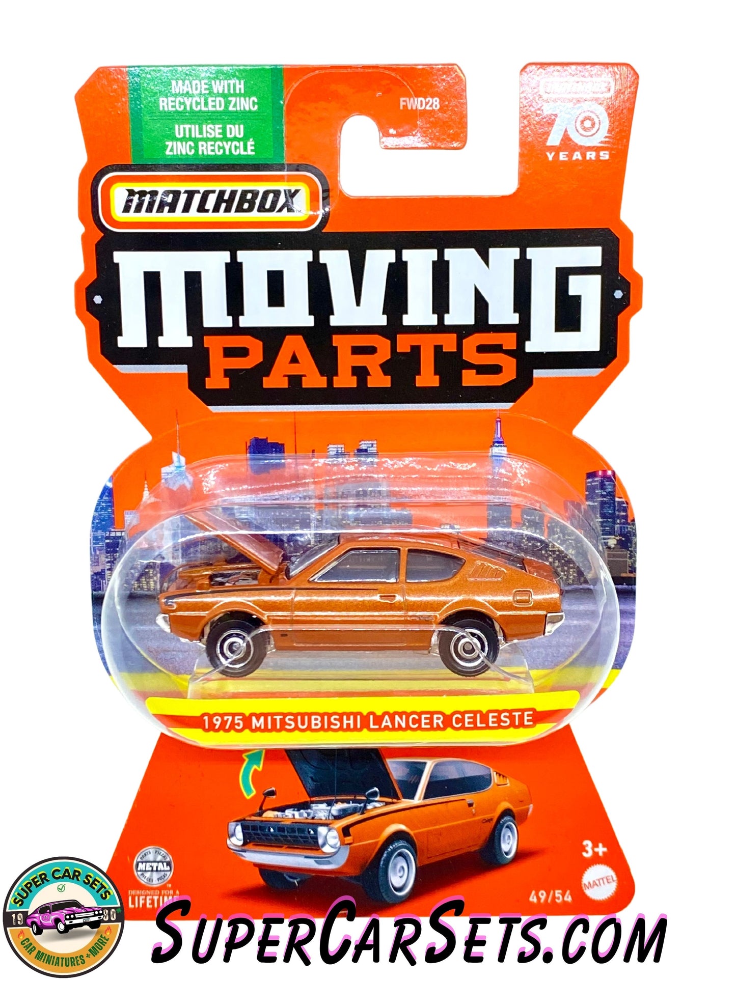 1975 Mitsubishi Lancer Celeste - Matchbox Moving Parts 49/54