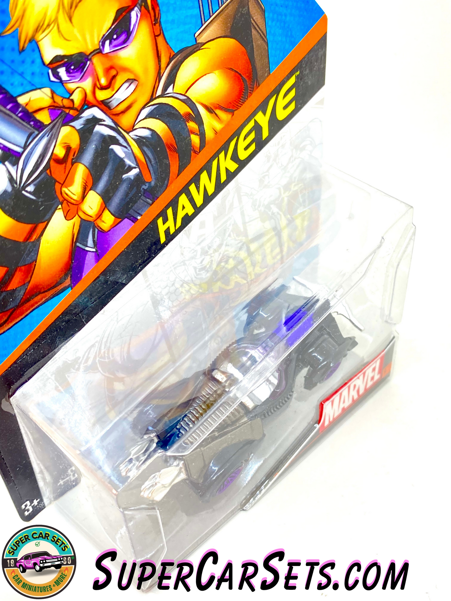 Marvel (#9) Hawkeye - Hot Wheels