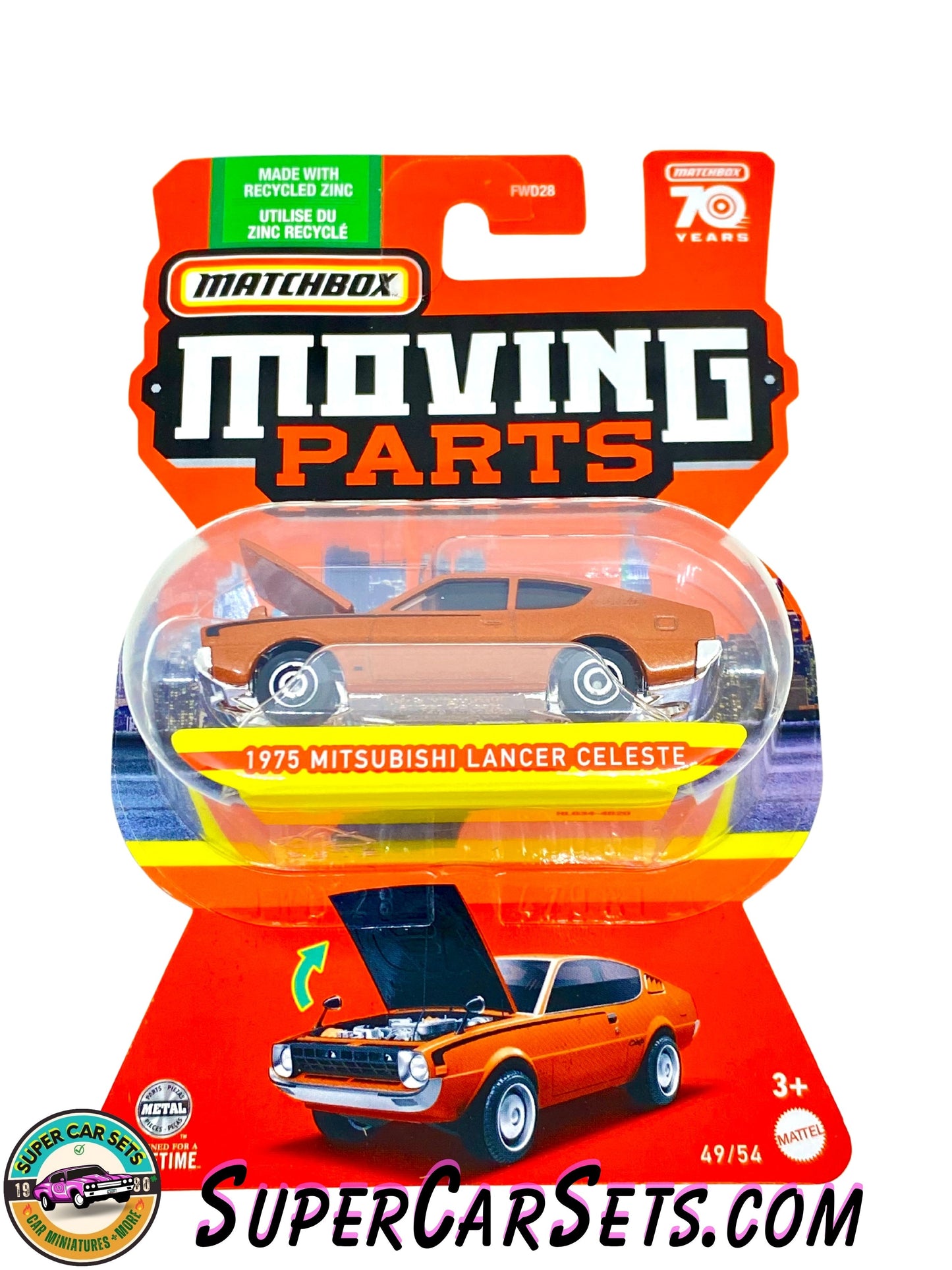 1975 Mitsubishi Lancer Celeste - Matchbox Moving Parts 49/54