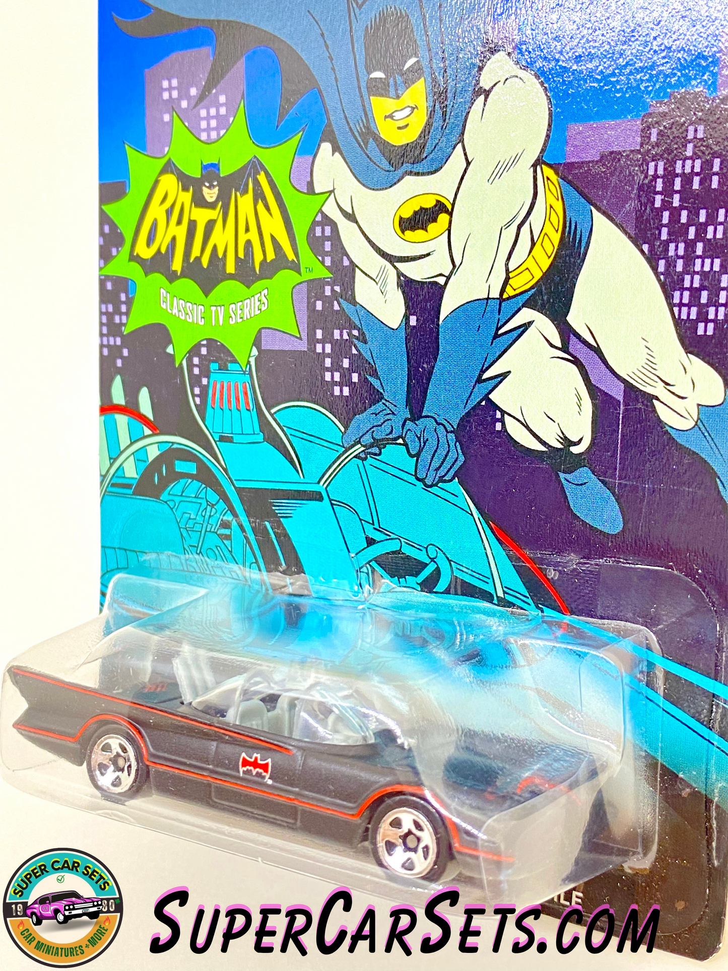 Hot Wheels Batman (1/6) - Batman Classic  TV Series Batmobile (DFK71)