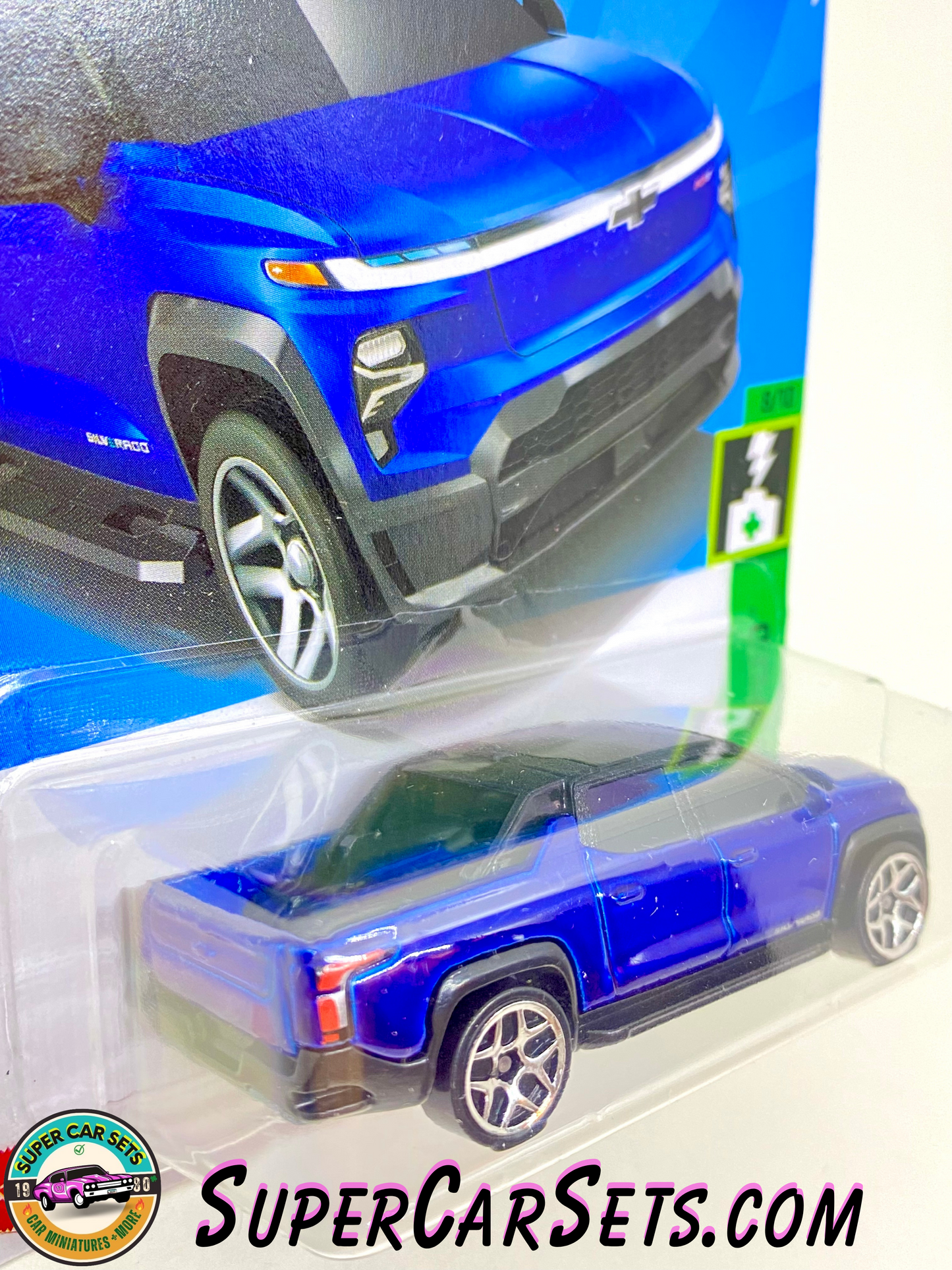 Silverado EV RST (blue colour) - Hot Wheels HW Green Speed 2024 (8/10) (110/250)