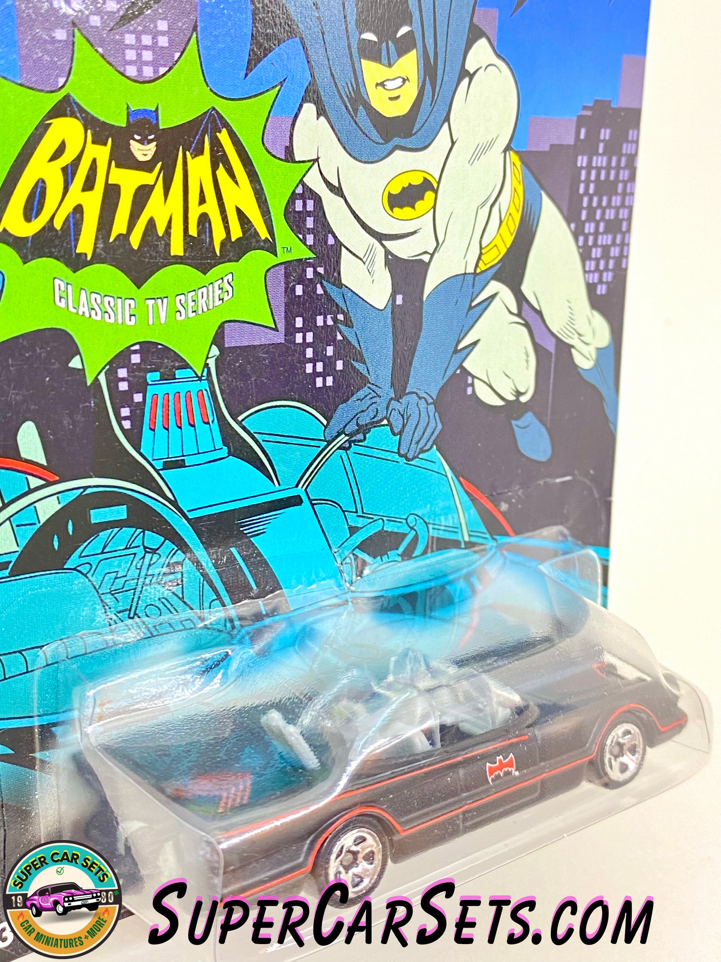 Hot Wheels Batman (1/6) - Batman Classic  TV Series Batmobile (DFK71)