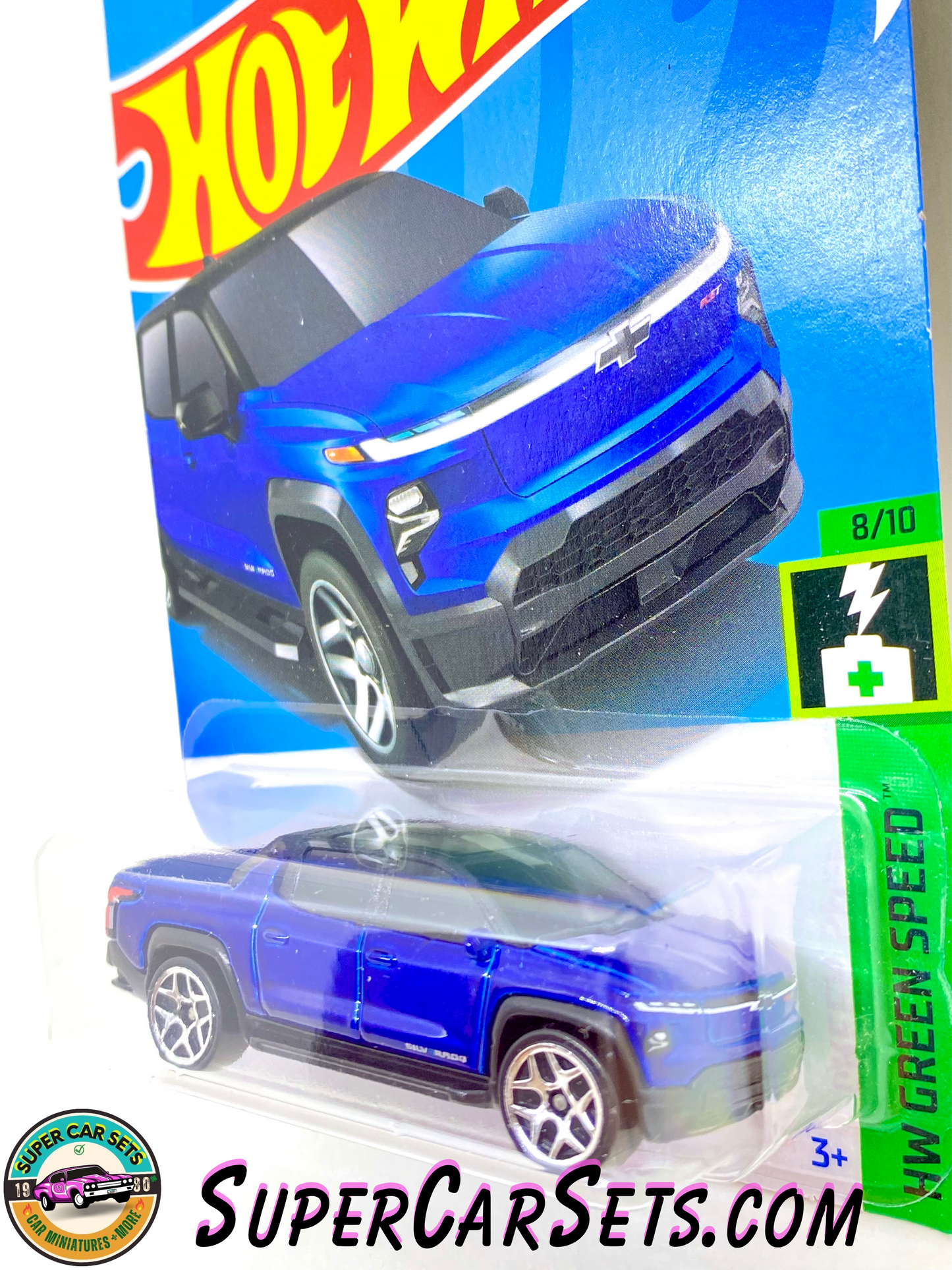 Silverado EV RST (blue colour) - Hot Wheels HW Green Speed 2024 (8/10) (110/250)