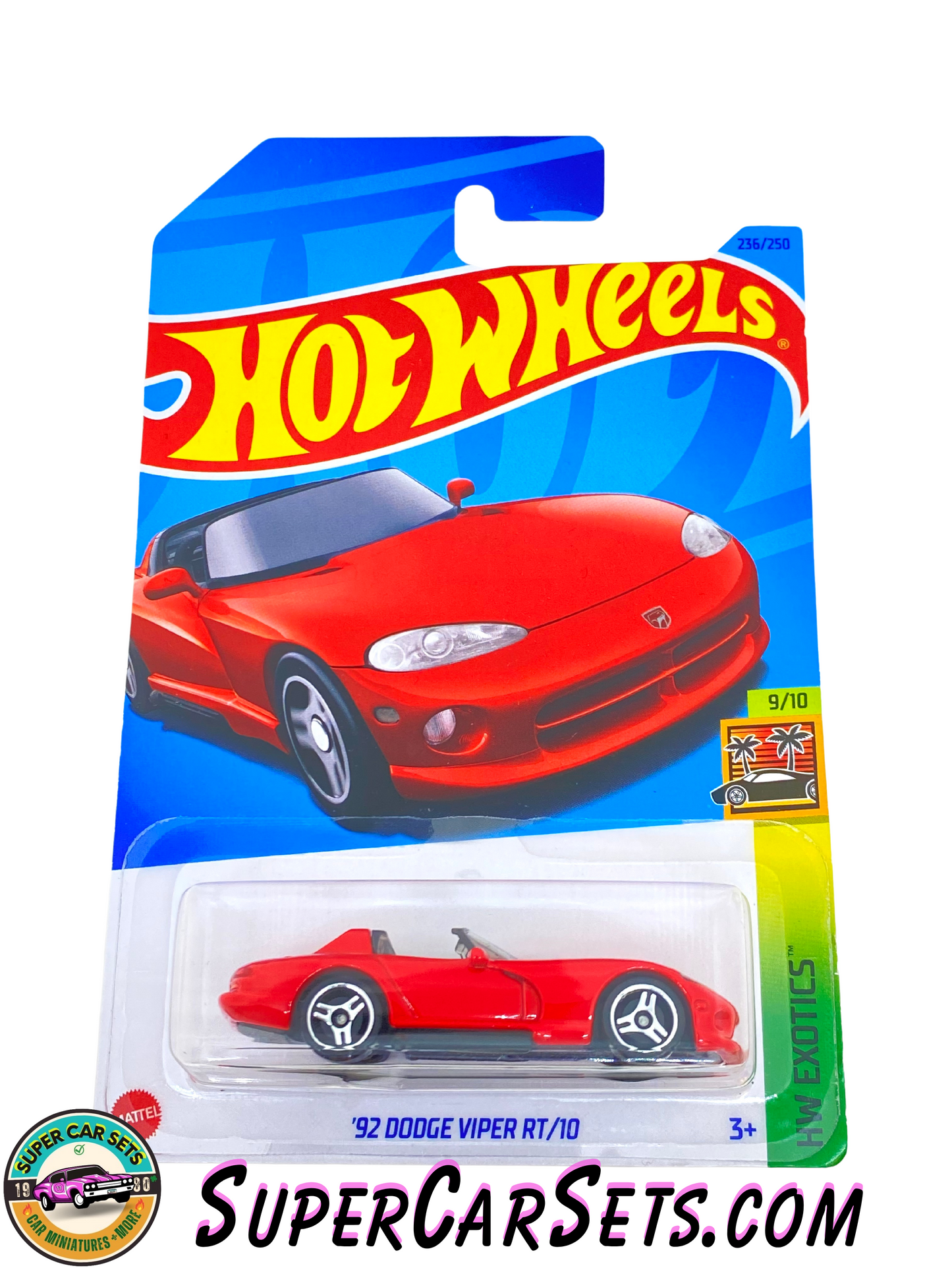 92 Dodge Viper RT/10 - Hot Wheels HW Exotics - 2023 (9/10) (236/250)