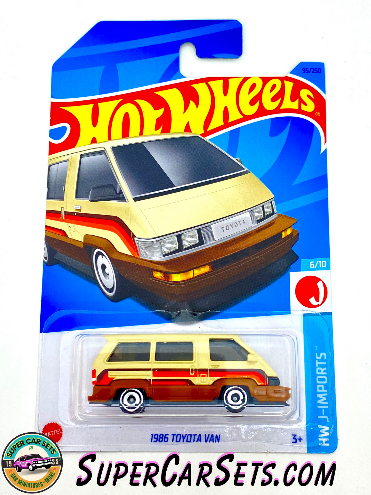 1986 Toyota Van (beige colour) - Hot Wheels HW J-Imports 2023 (6/10) (95/250)