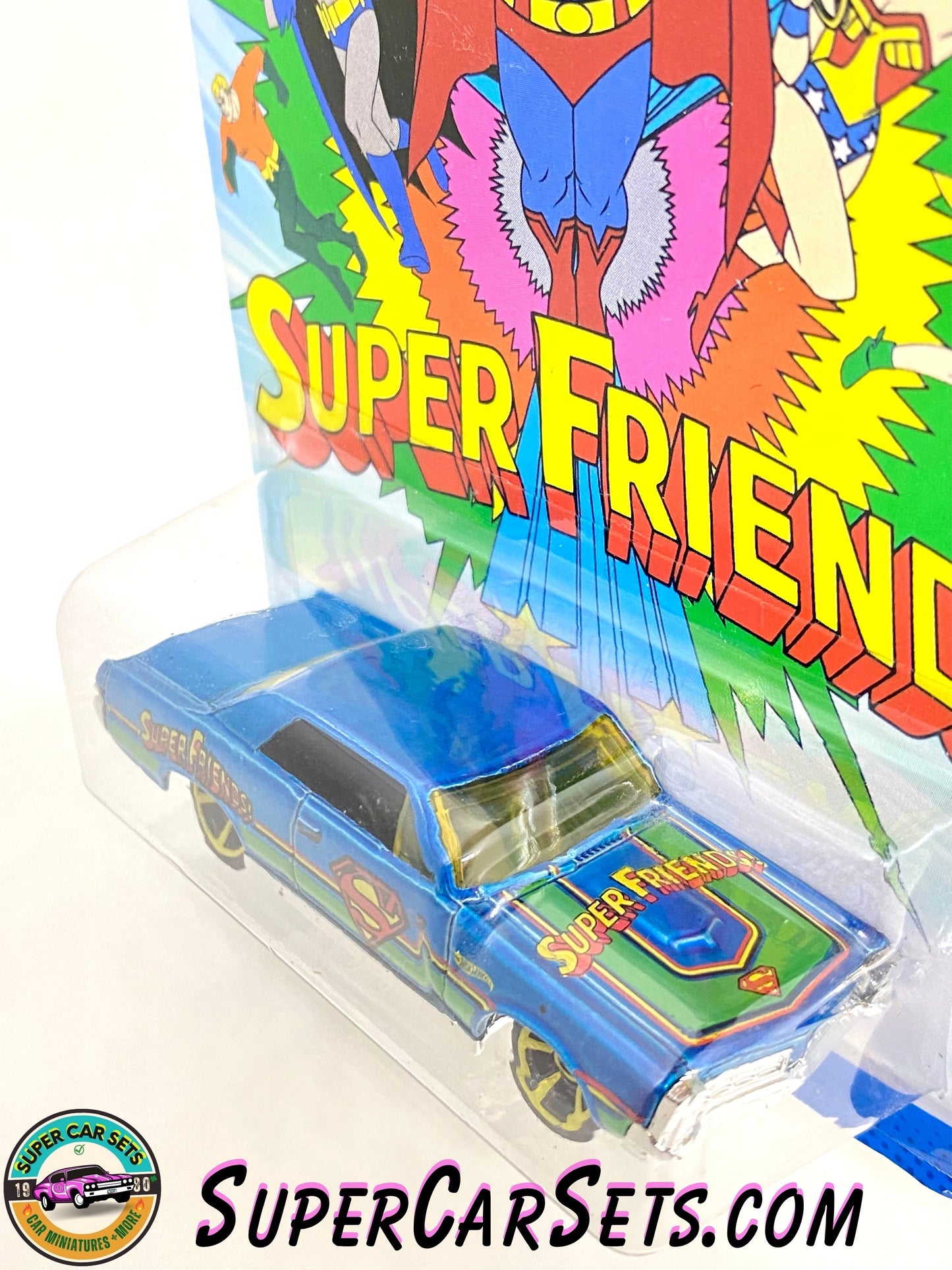 Hot Wheels - Superman series (2/6) - ’65 Pontiac GTO (“Super Friends”) (card aged)