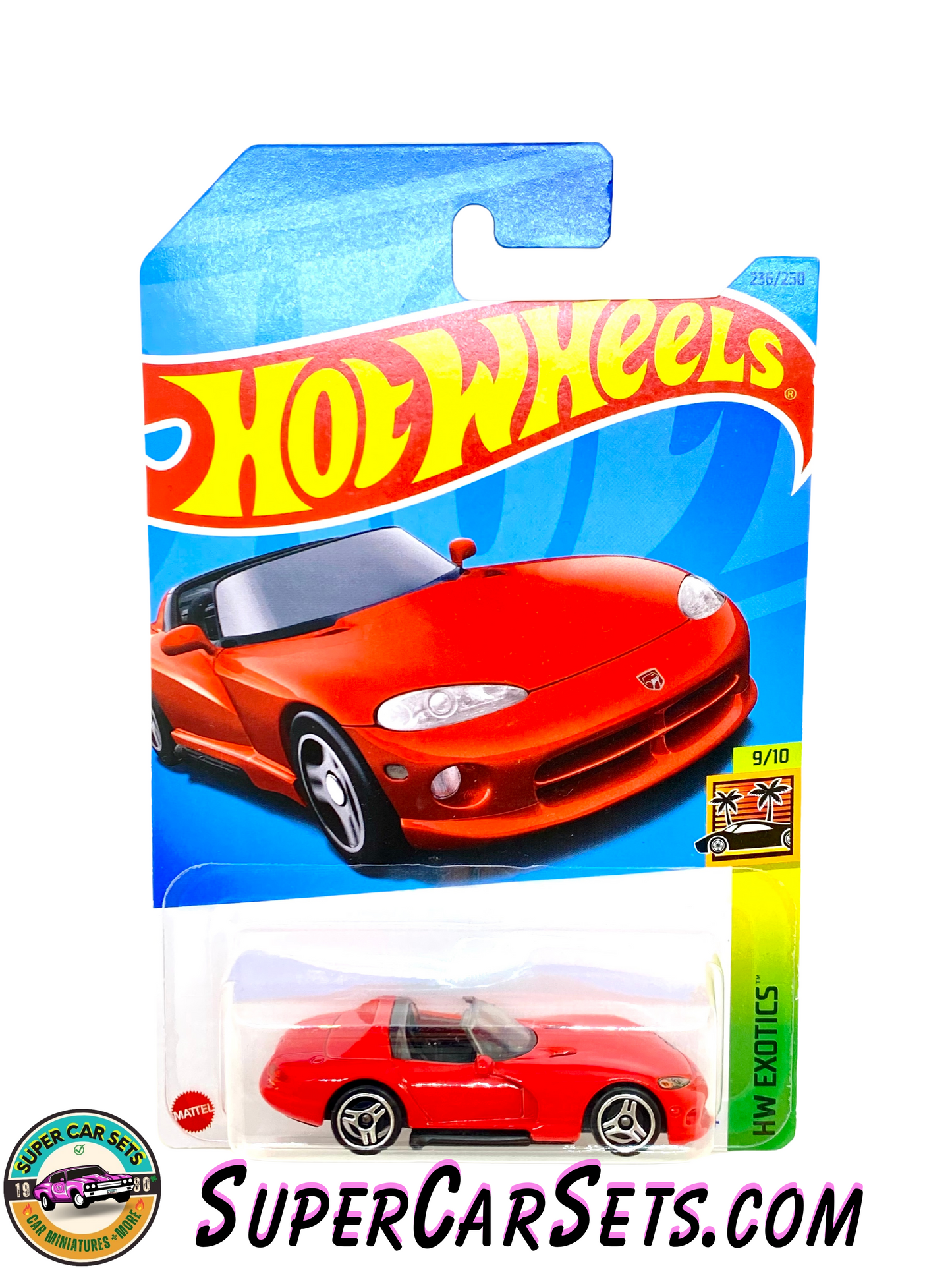 92 Dodge Viper RT/10 - Hot Wheels HW Exotics - 2023 (9/10) (236/250)