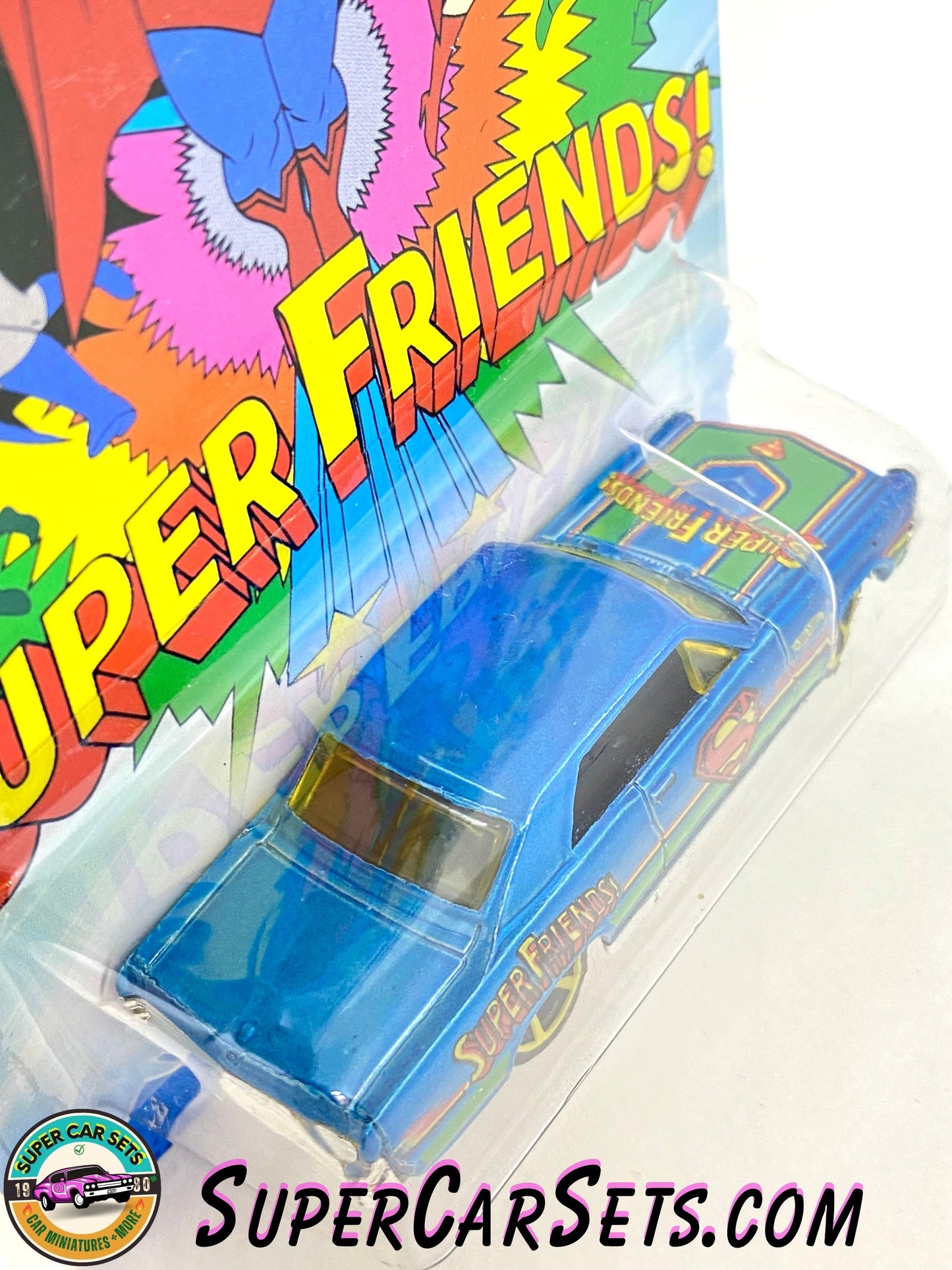 Hot Wheels - Superman series (2/6) - ’65 Pontiac GTO (“Super Friends”) (card aged)