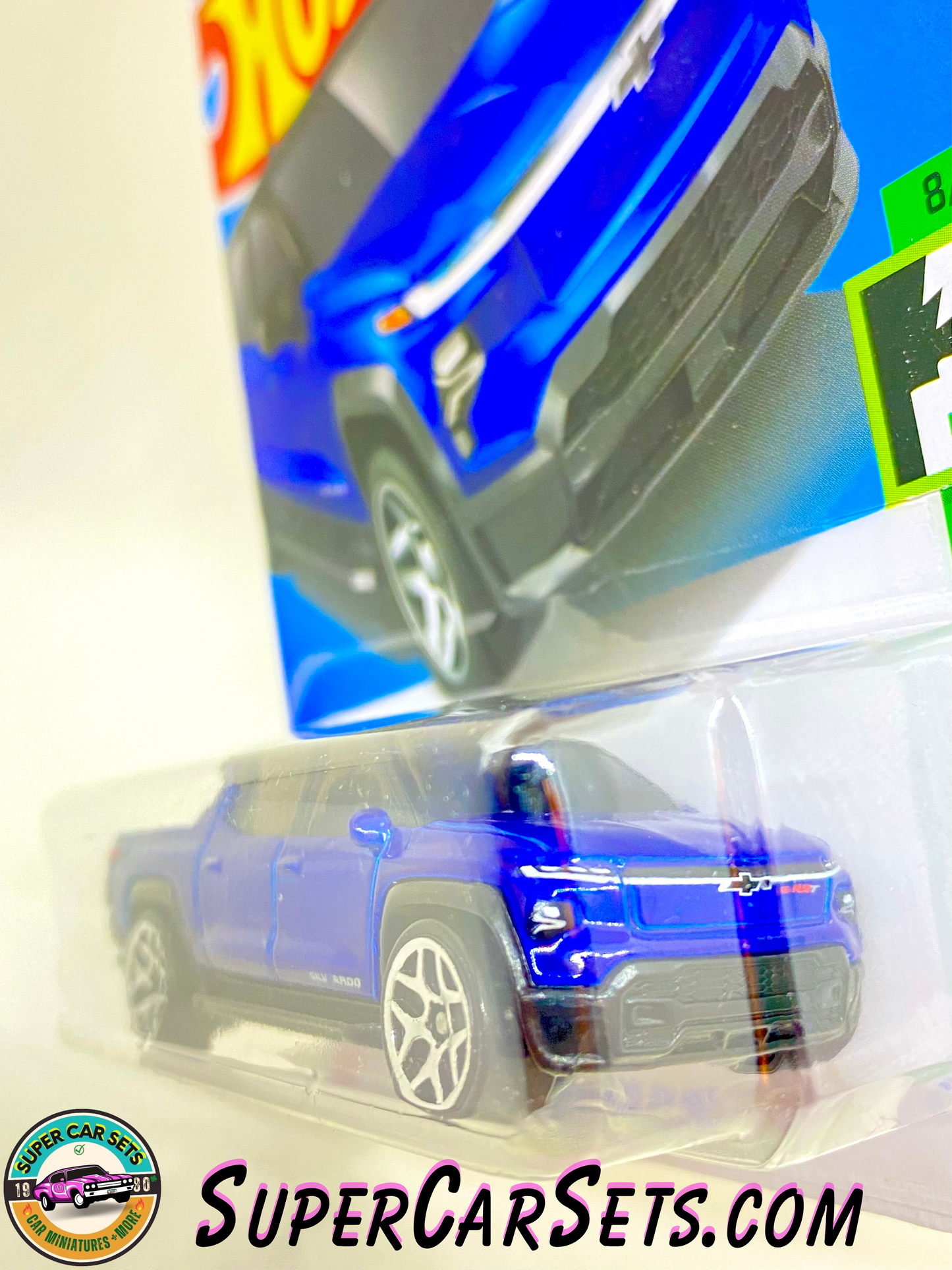 Silverado EV RST (blue colour) - Hot Wheels HW Green Speed 2024 (8/10) (110/250)