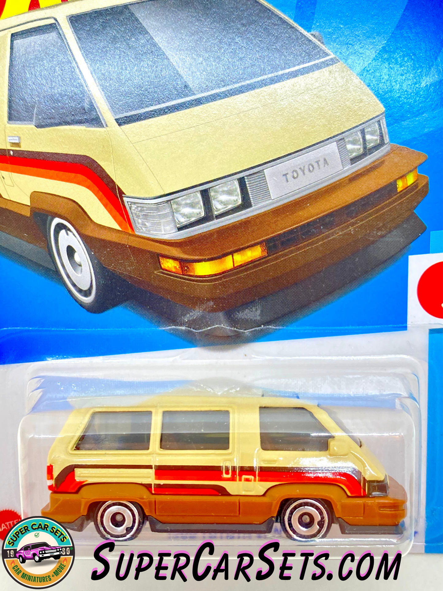 1986 Toyota Van (beige colour) - Hot Wheels HW J-Imports 2023 (6/10) (95/250)