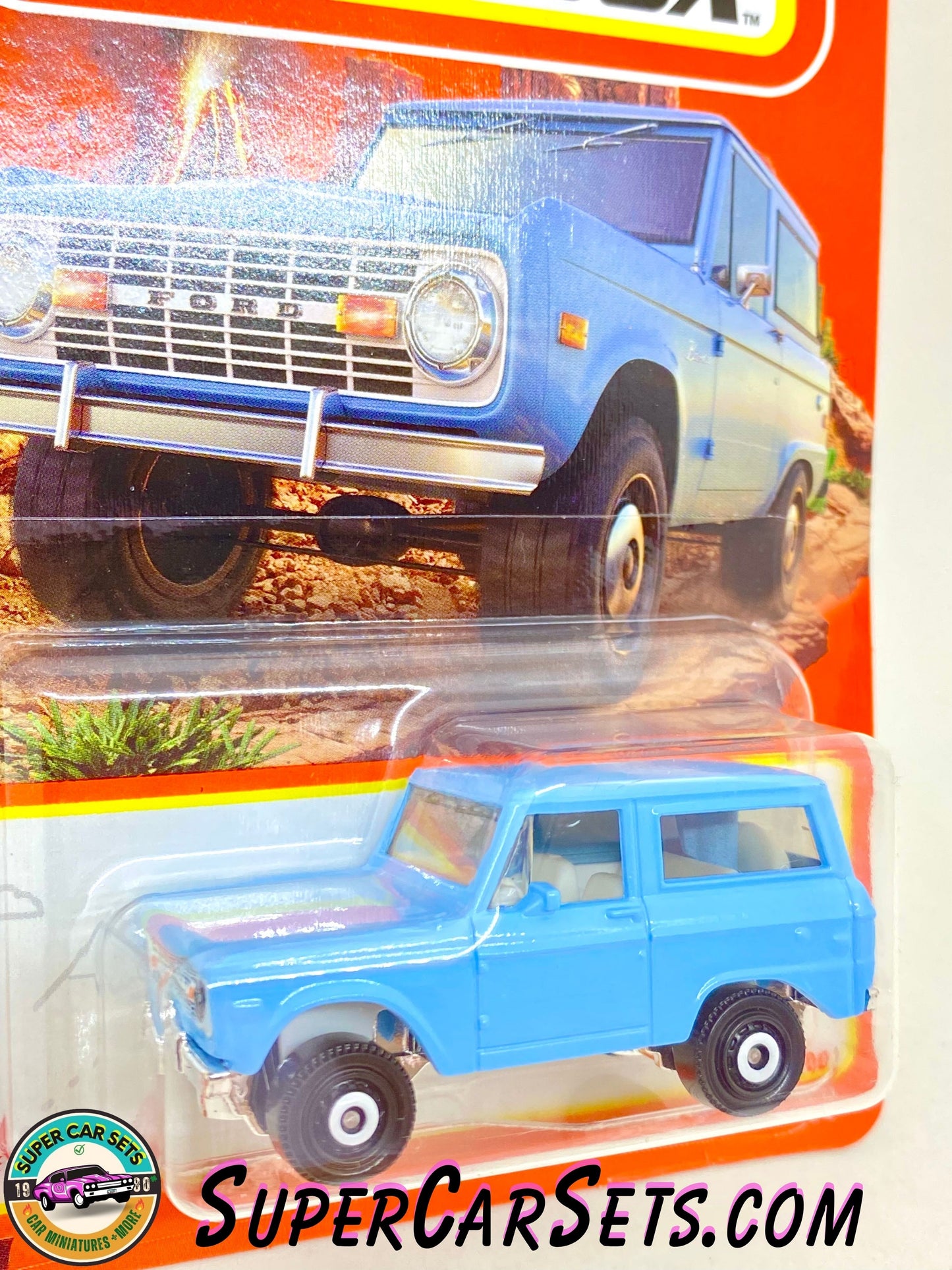 1970 Ford Bronco (29/100) (light blue colour) - Matchbox