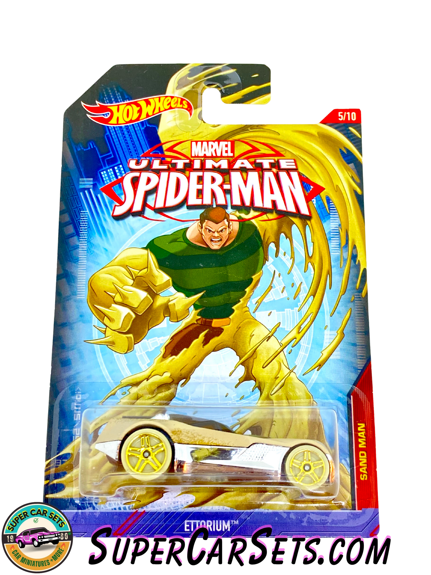 Sand Man - Ettorium - Hot Wheels Marvel Ultimate Spider-Man (5/10)