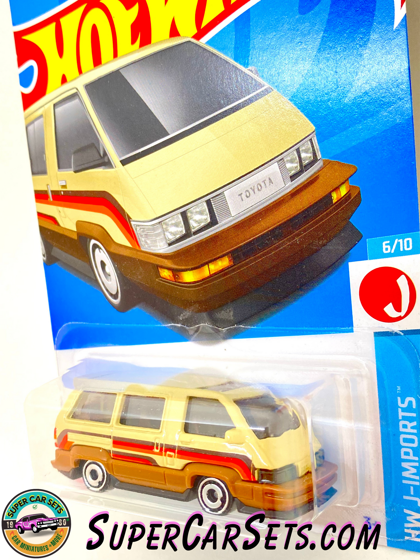 1986 Toyota Van (beige colour) - Hot Wheels HW J-Imports 2023 (6/10) (95/250)