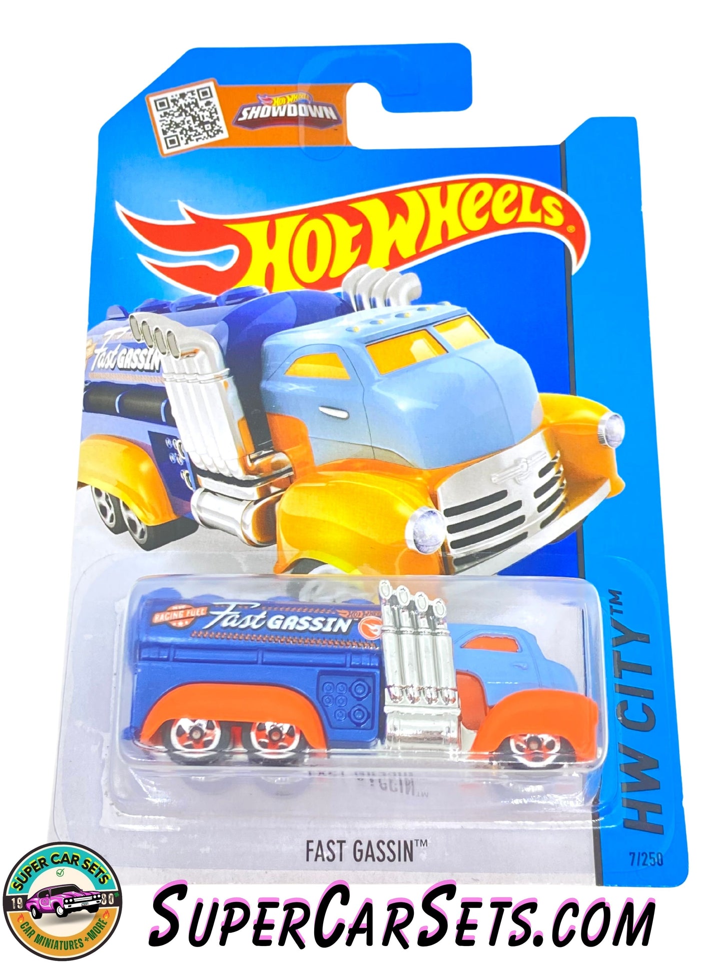 Fast Gassin (TREASURE HUNT) - Hot Wheels HW City - 2015 (7/250)