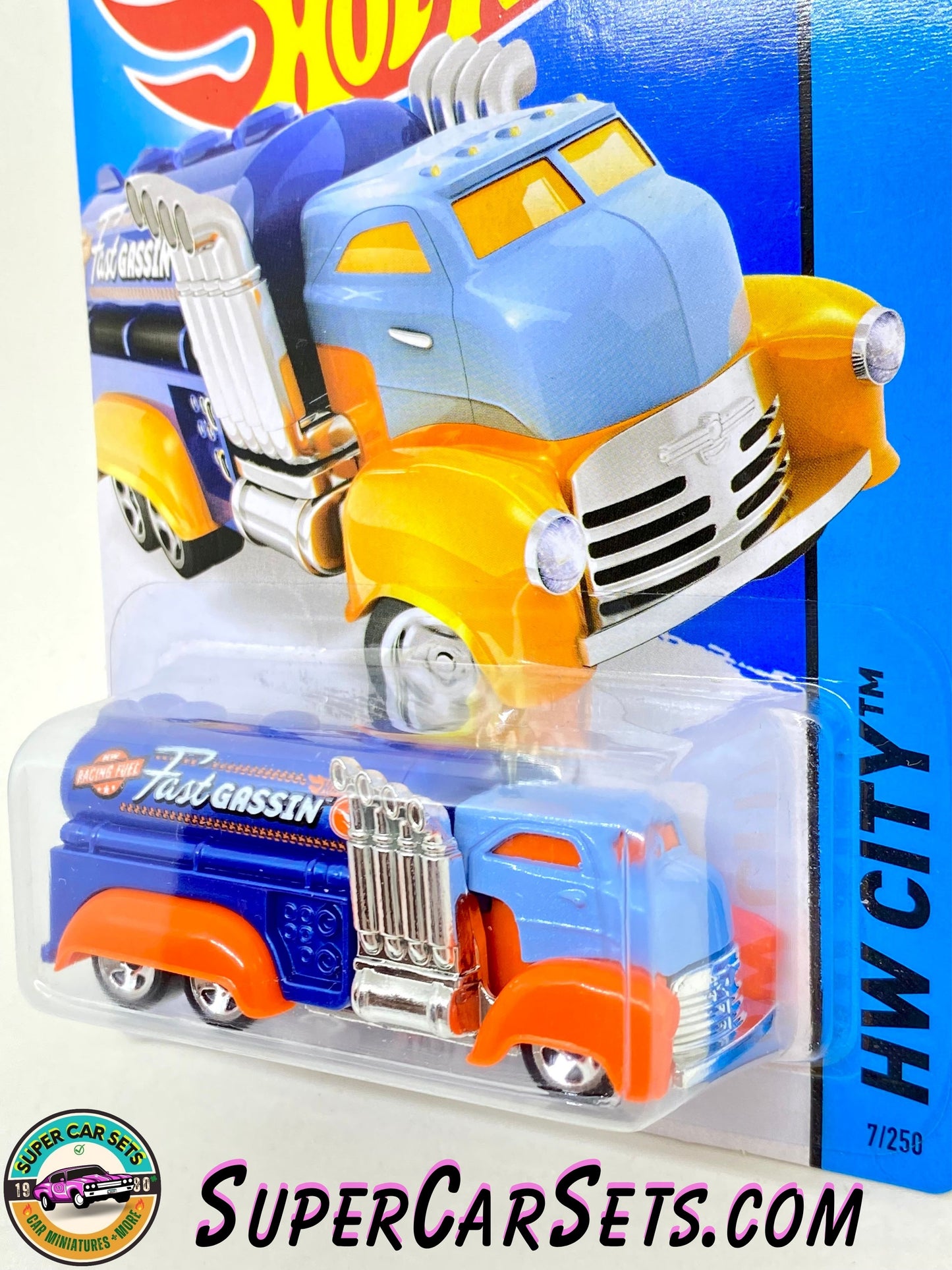 Fast Gassin (TREASURE HUNT) - Hot Wheels HW City - 2015 (7/250)