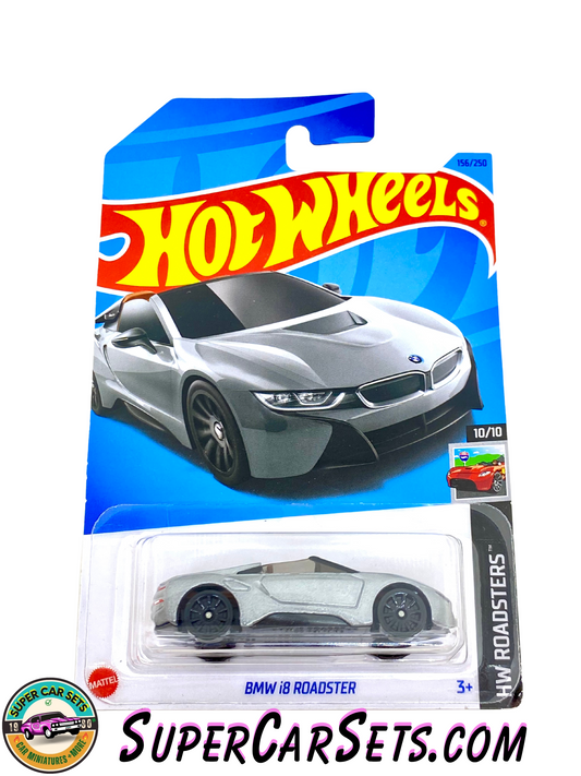 BMW i8 Roadster (silver colour) - Hot Wheels HW Roadsters - 2023 (10/10) (156/250)