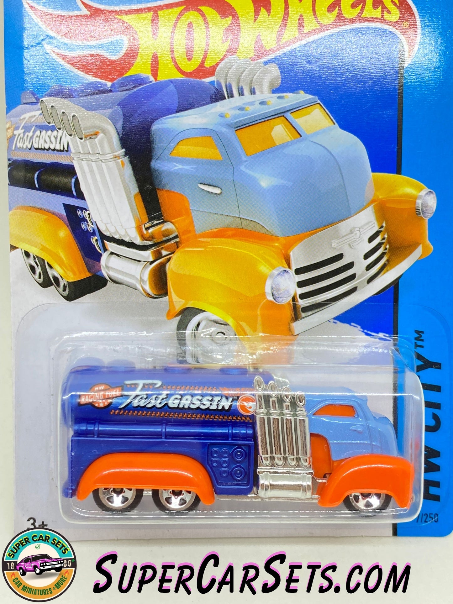 Fast Gassin (TREASURE HUNT) - Hot Wheels HW City - 2015 (7/250)