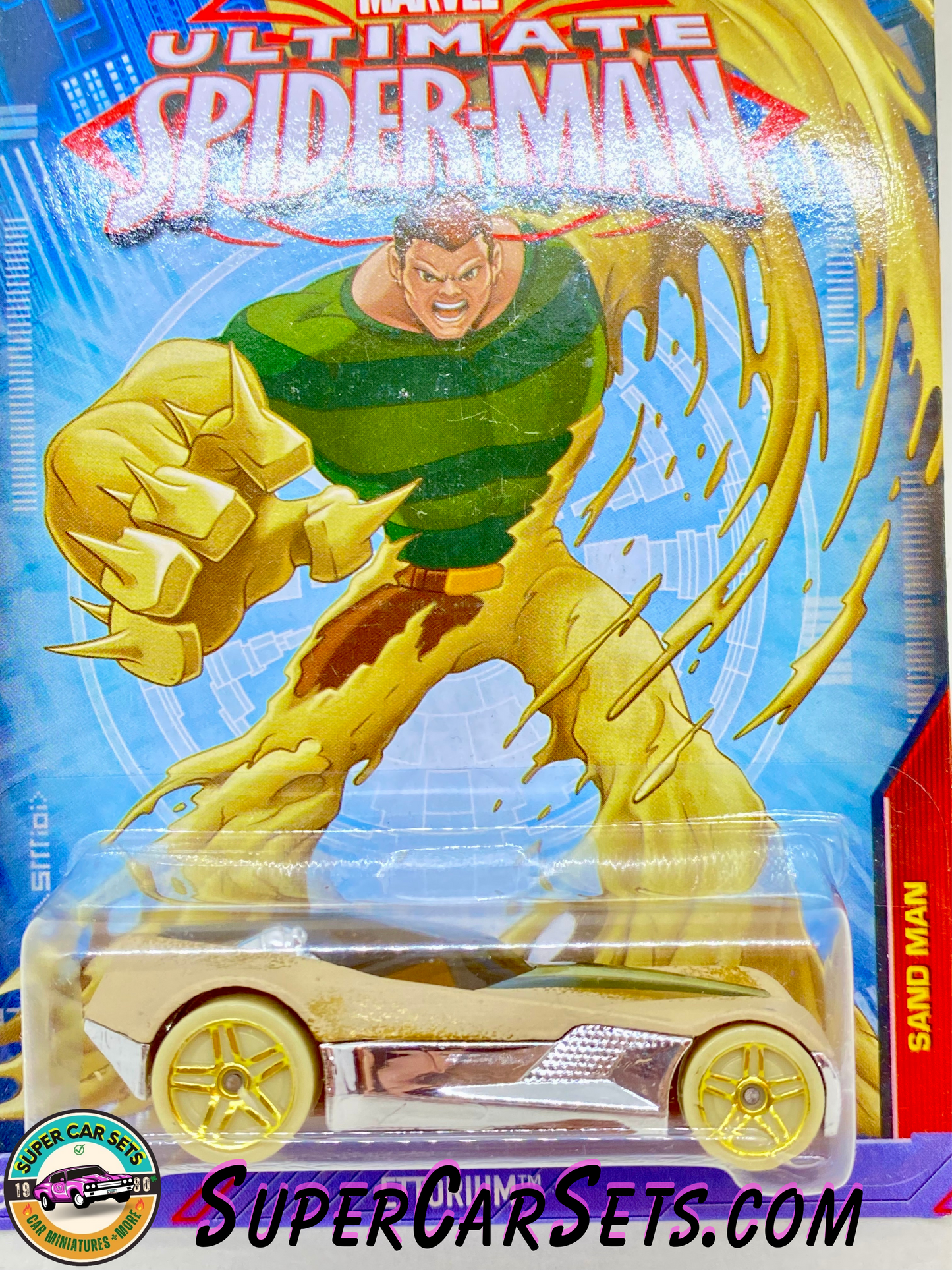 Sand Man - Ettorium - Hot Wheels Marvel Ultimate Spider-Man (5/10)