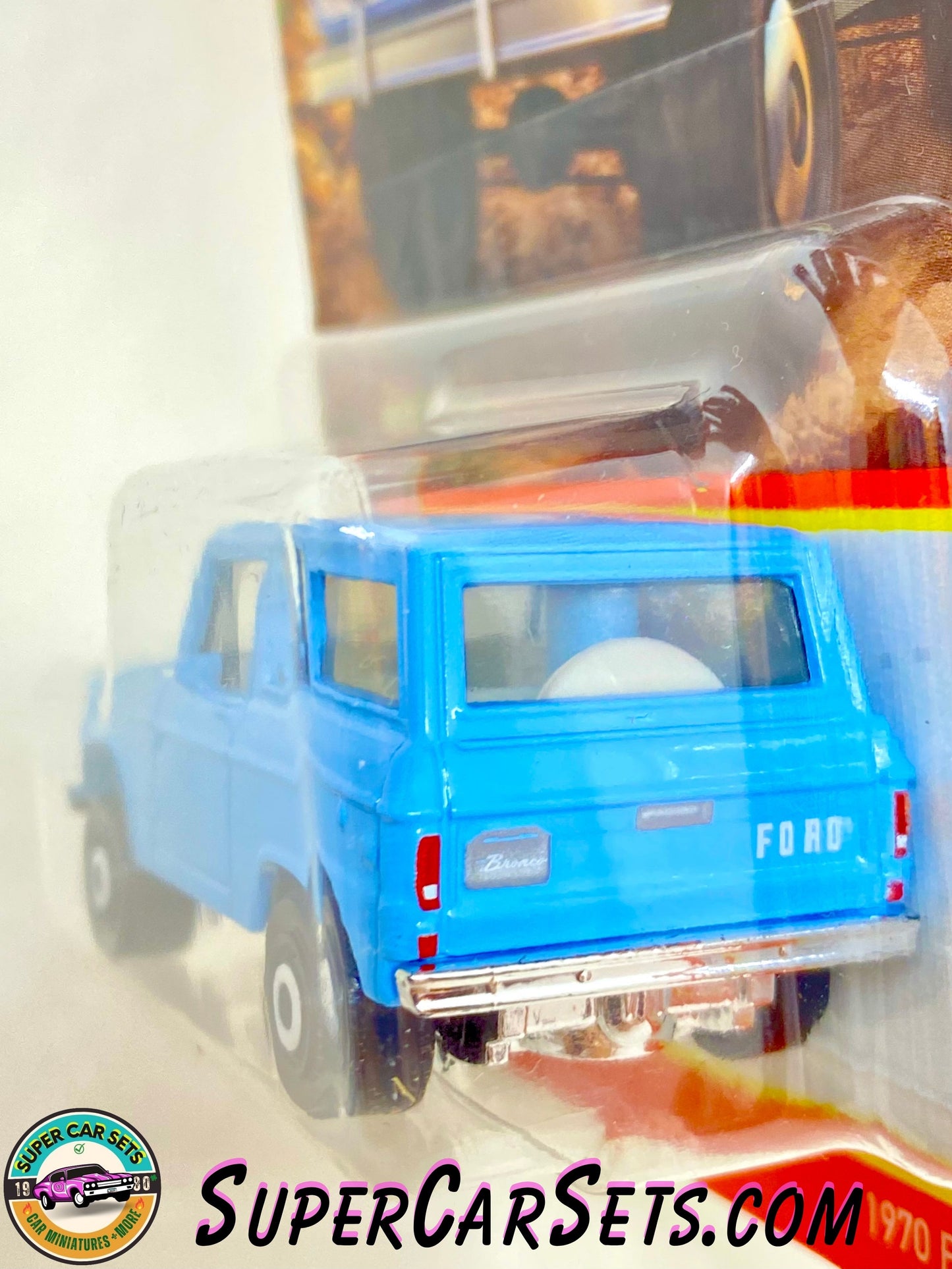 1970 Ford Bronco (29/100) (light blue colour) - Matchbox