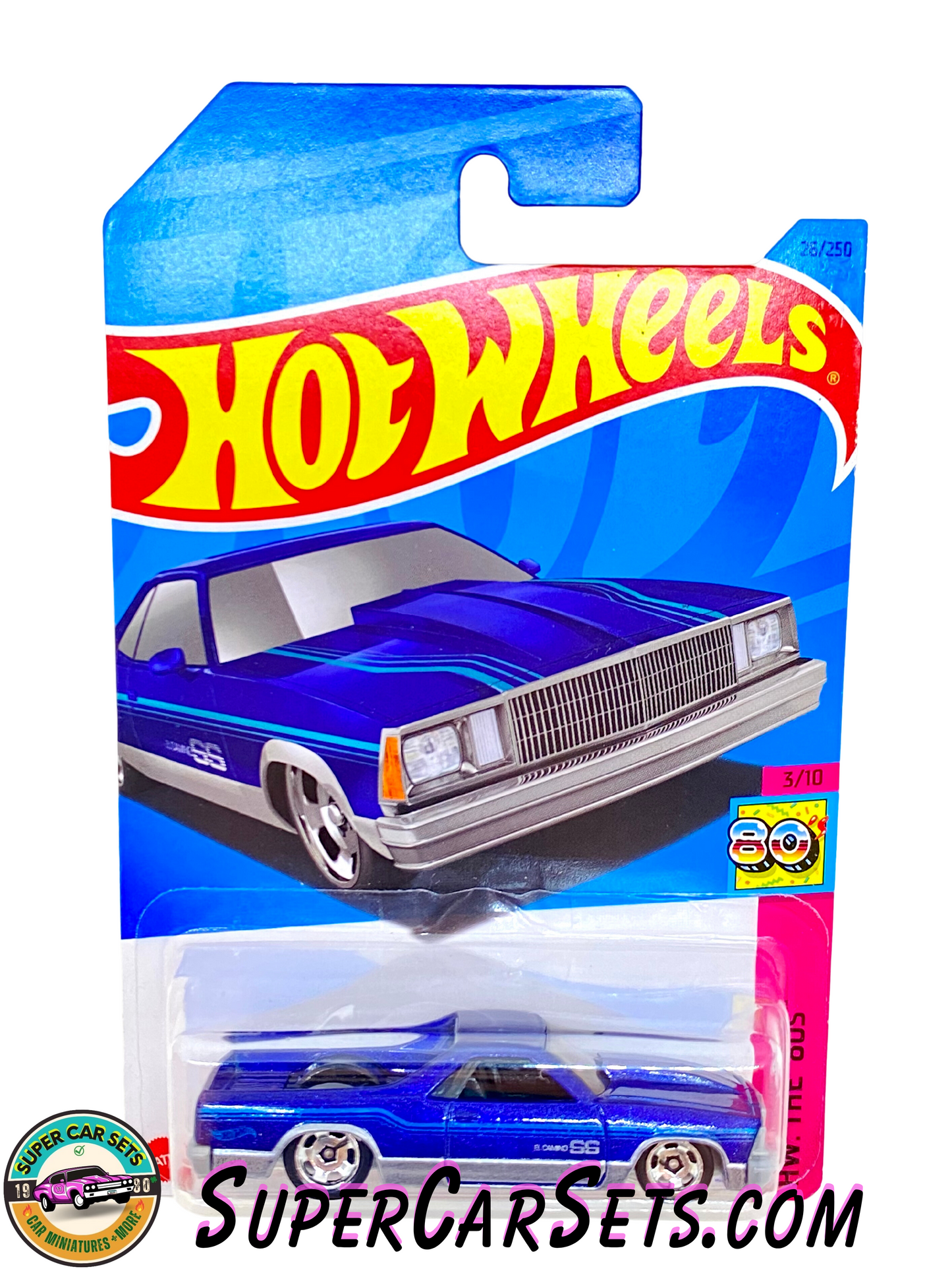 80 El Camino (blue colour) - Hot Wheels HW: The ‘80s - 2023 (3/10)