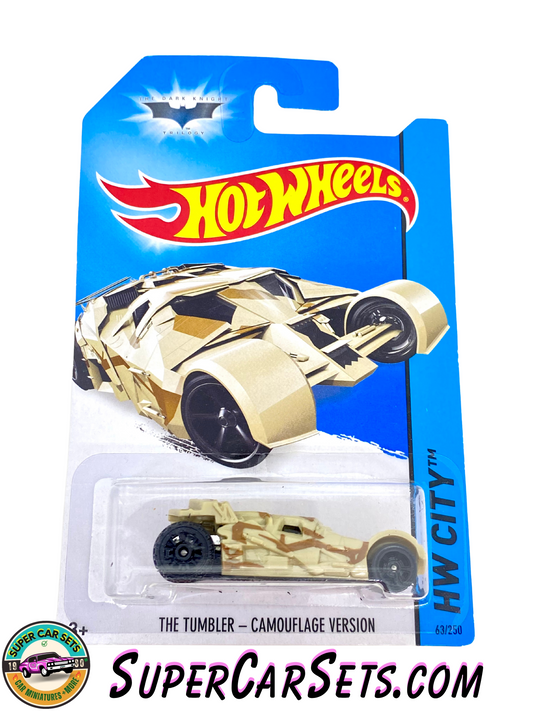 Hot Wheels (VINTAGE) HW City 2014 (63/250) - The Tumbler - Camouflage Version (Batman The Dark Knight Trilogy)