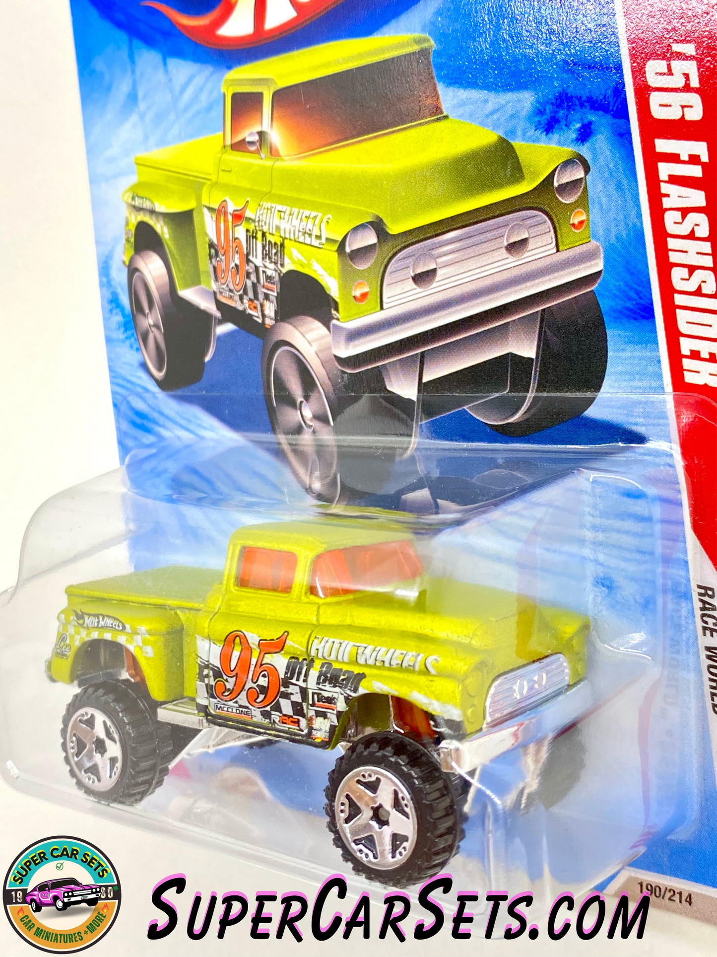 Hot Wheels (VINTAGE) (Year Launched 2010) Race World Desert '10 (4/4) (190/214) - ’56 Flashsider