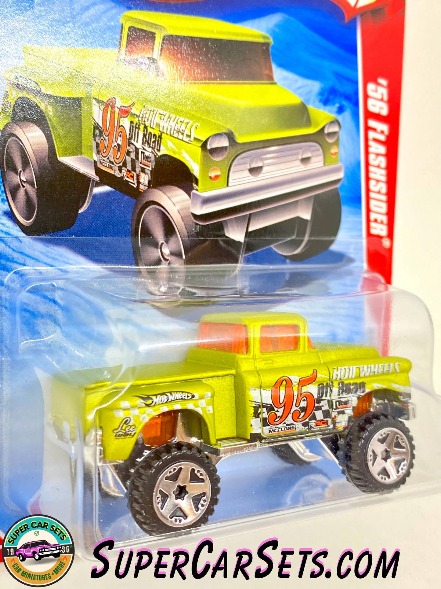 Hot Wheels (VINTAGE) (Year Launched 2010) Race World Desert '10 (4/4) (190/214) - ’56 Flashsider