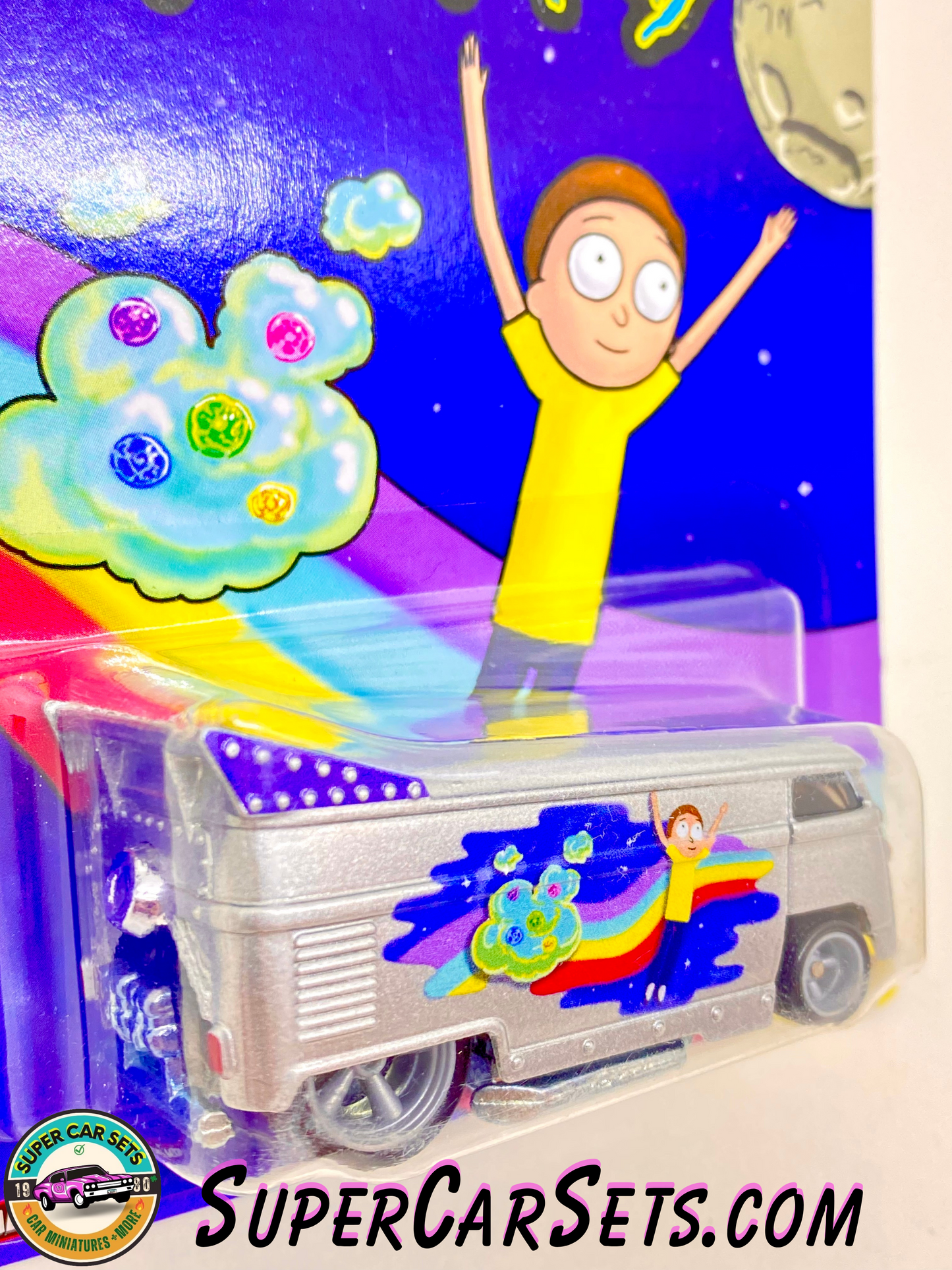 Rick and Morty (4/5) - Volkswagen Drag Bus - Hot Wheels Premium