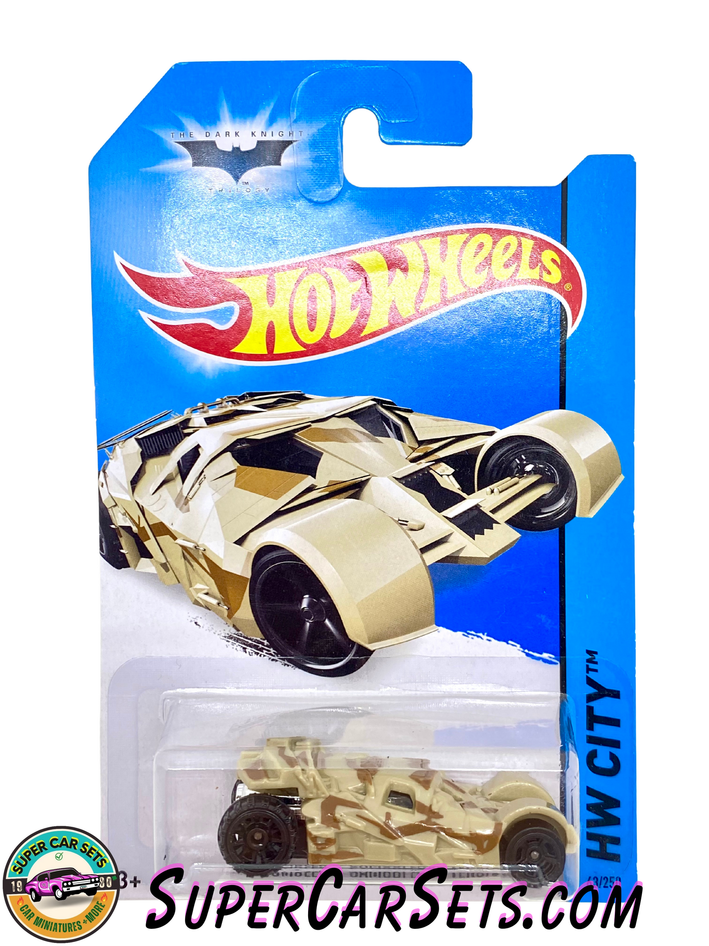 Hot Wheels (VINTAGE) HW City 2014 (63/250) - The Tumbler - Camouflage Version (Batman The Dark Knight Trilogy)