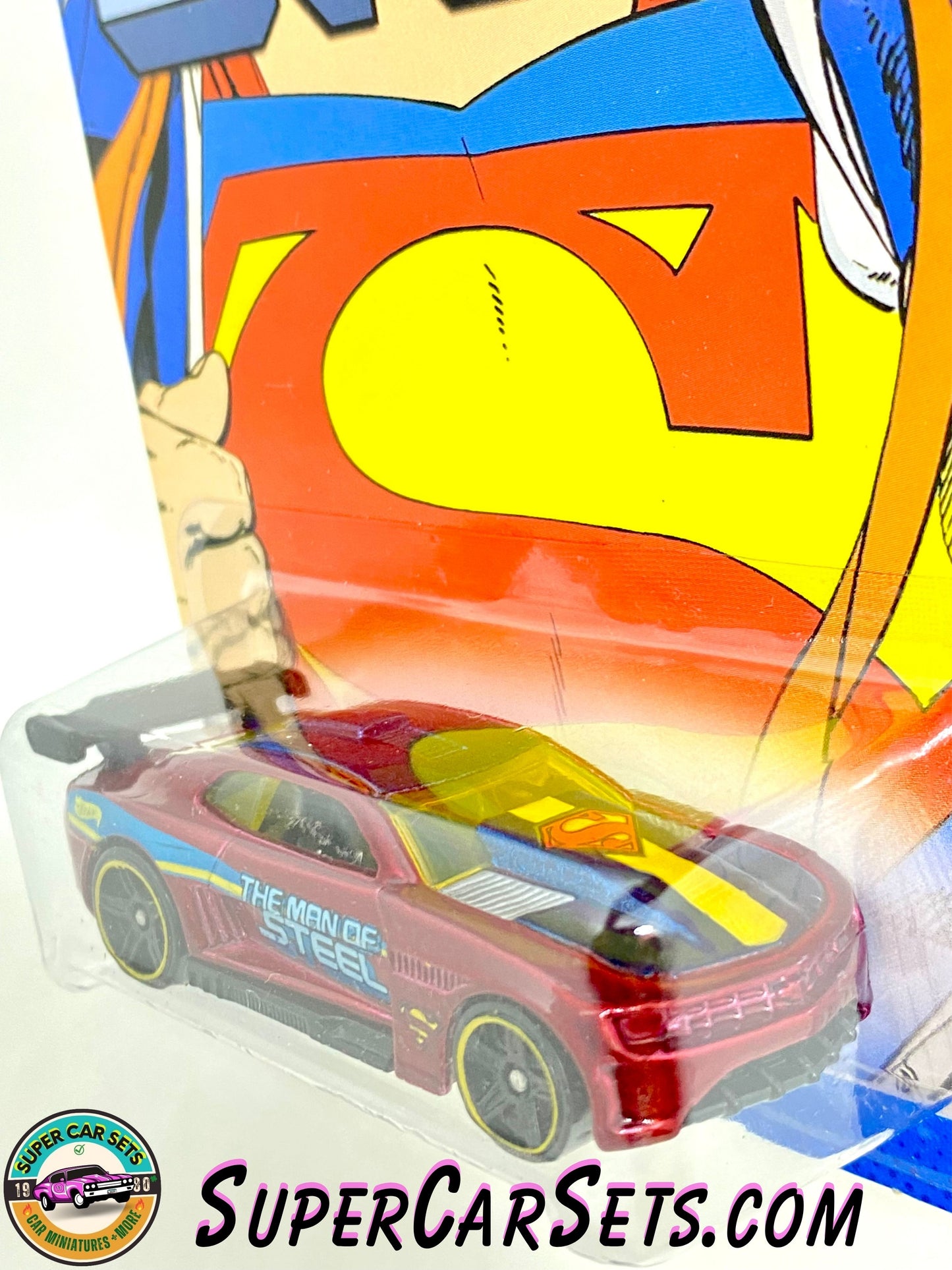 Hot Wheels - Superman series (3/6) - Custom ’11 Camaro (“The Man of Steel”) (card aged)