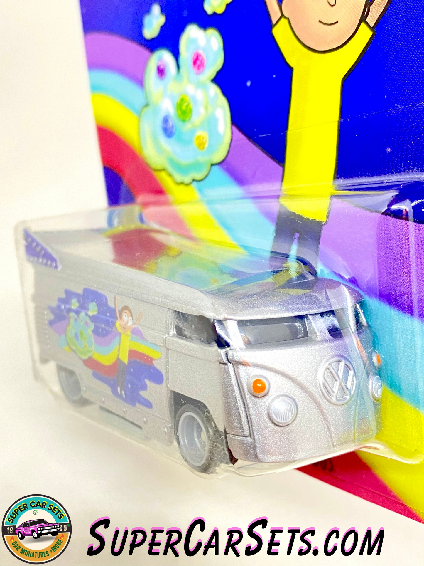 Rick and Morty (4/5) - Volkswagen Drag Bus - Hot Wheels Premium