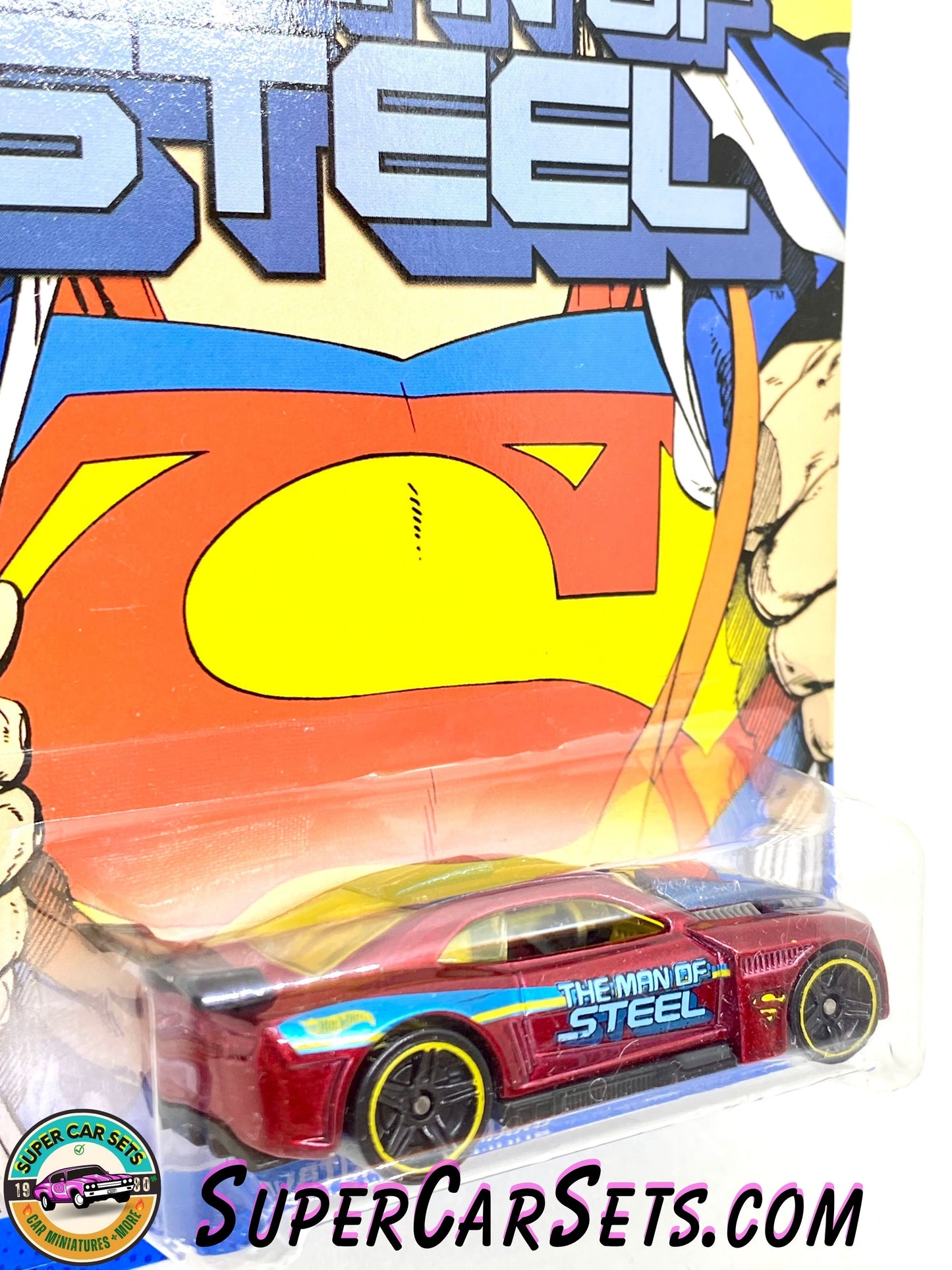 Hot Wheels - Superman series (3/6) - Custom ’11 Camaro (“The Man of Steel”) (card aged)