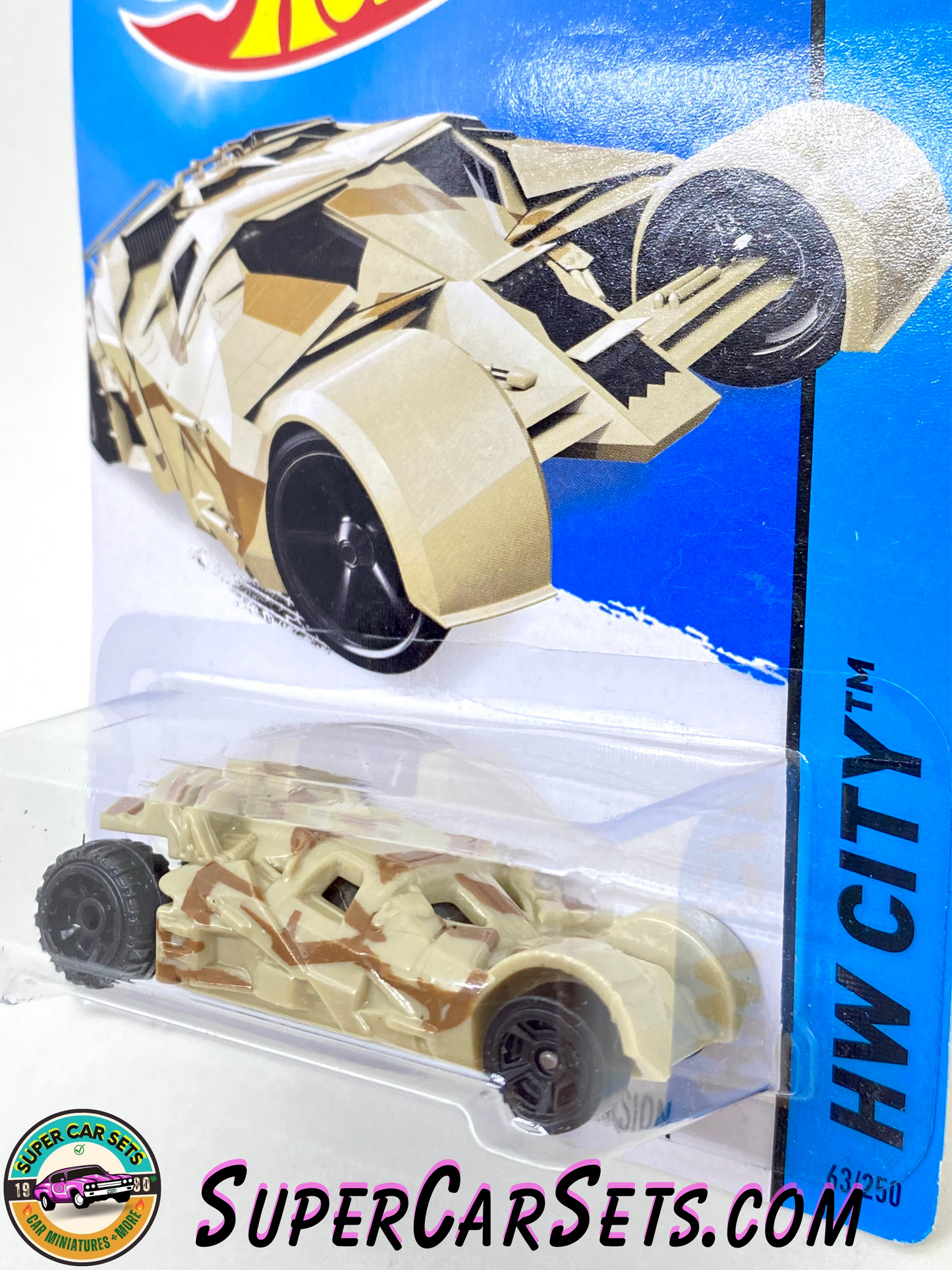 Hot Wheels (VINTAGE) HW City 2014 (63/250) - The Tumbler - Camouflage Version (Batman The Dark Knight Trilogy)