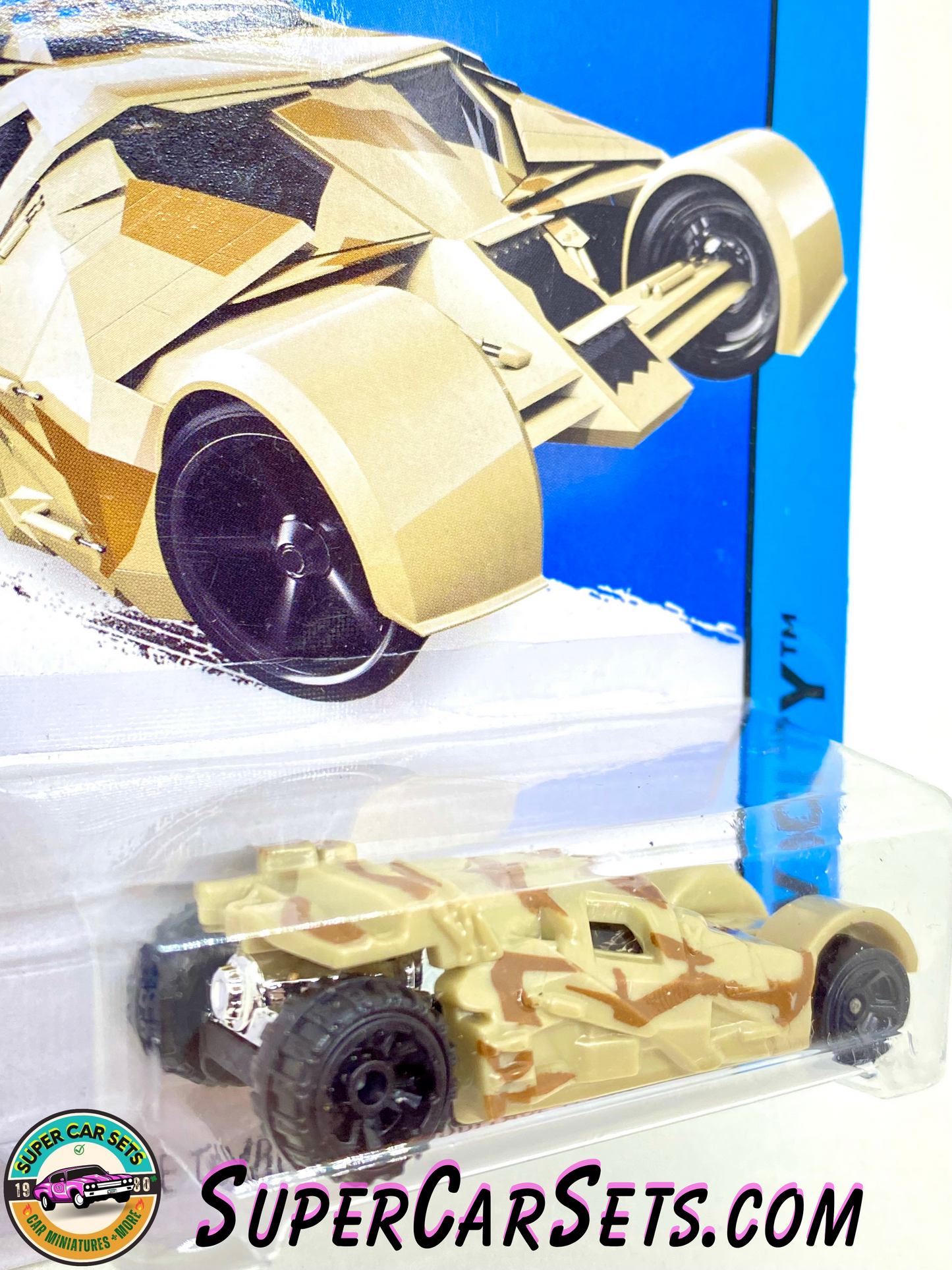 Hot Wheels (VINTAGE) HW City 2014 (63/250) - The Tumbler - Camouflage Version (Batman The Dark Knight Trilogy)