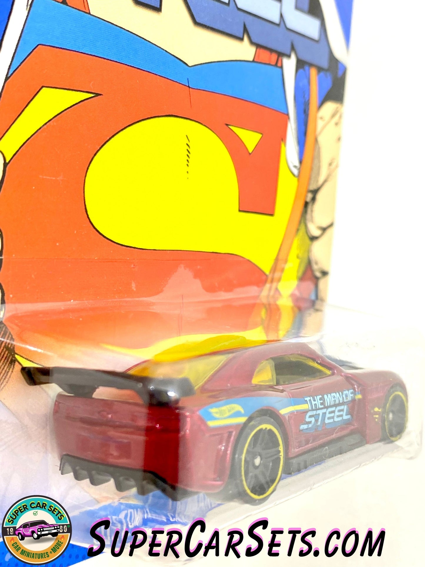 Hot Wheels - Superman series (3/6) - Custom ’11 Camaro (“The Man of Steel”) (card aged)