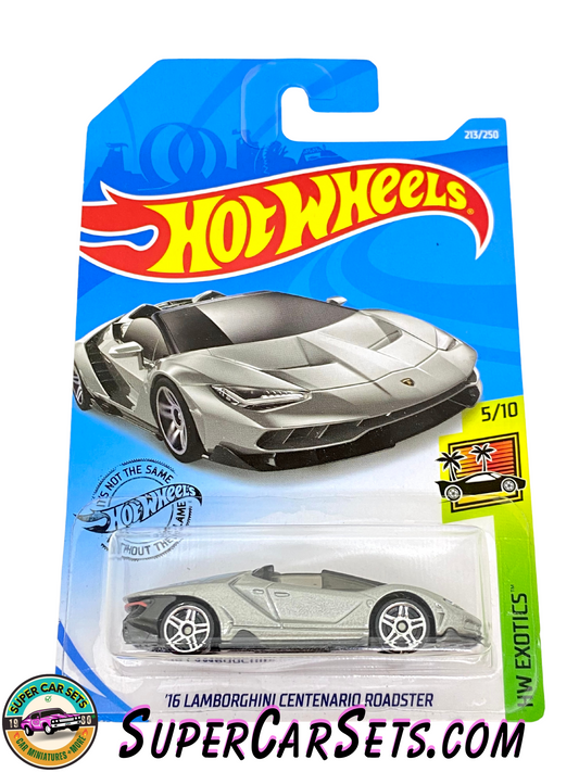 Hot Wheels HW Exotics 2019 (5/10) (213/250) - ’16 Lamborghini Centenario Roadster