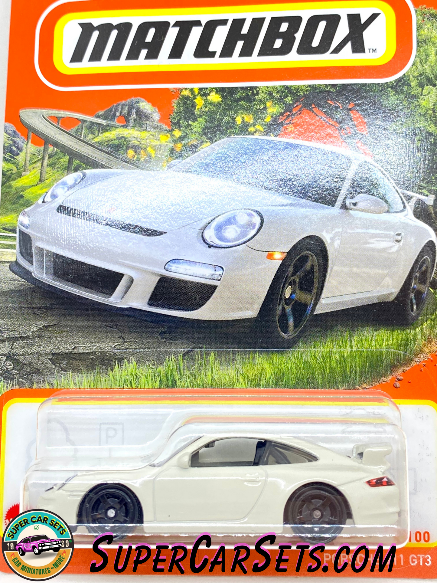 Porsche 911 GT3 (73/100) (white colour) - Matchbox